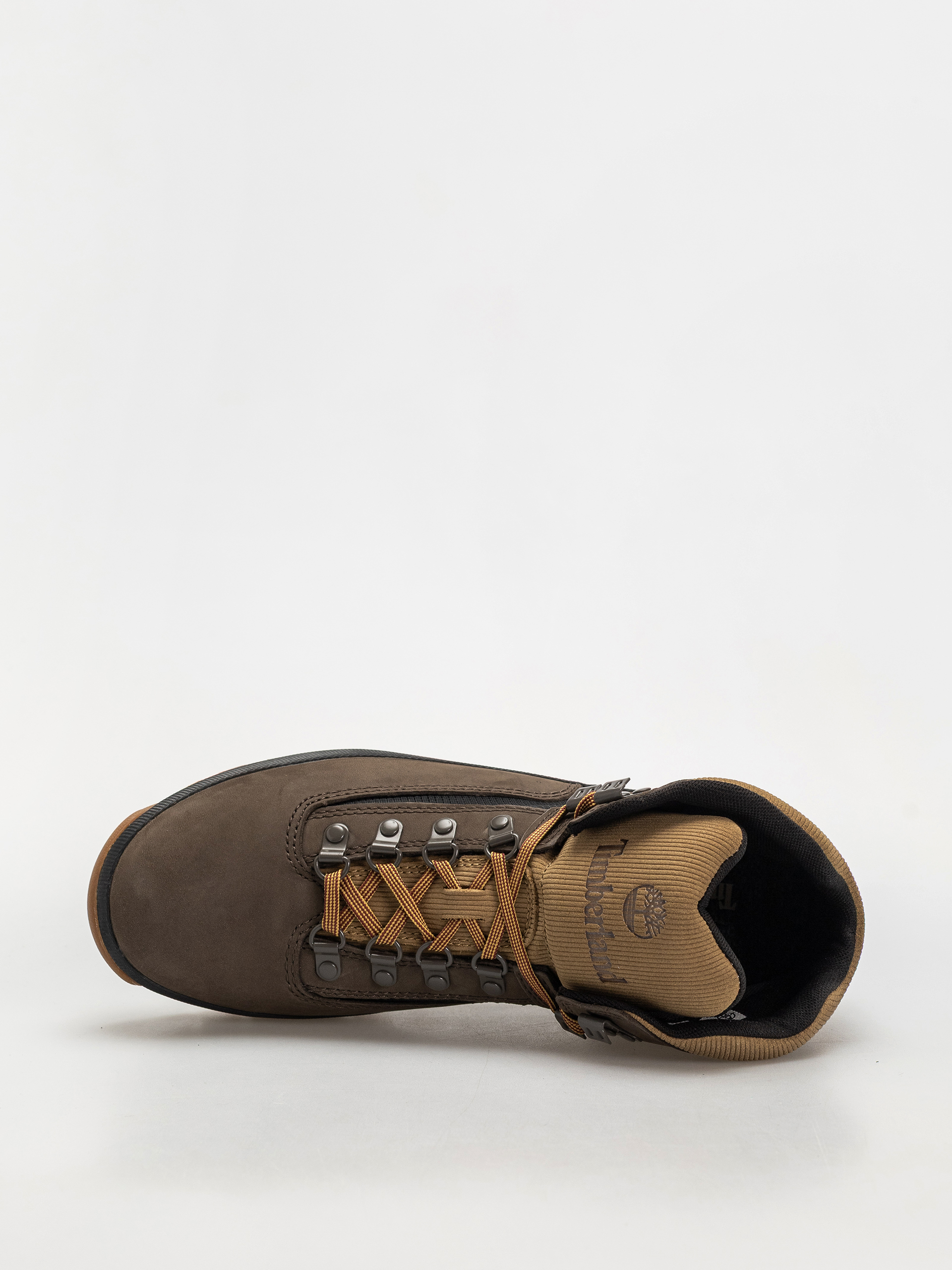 Зимове взуття Timberland Euro Hiker (dark brown nubuck w black)