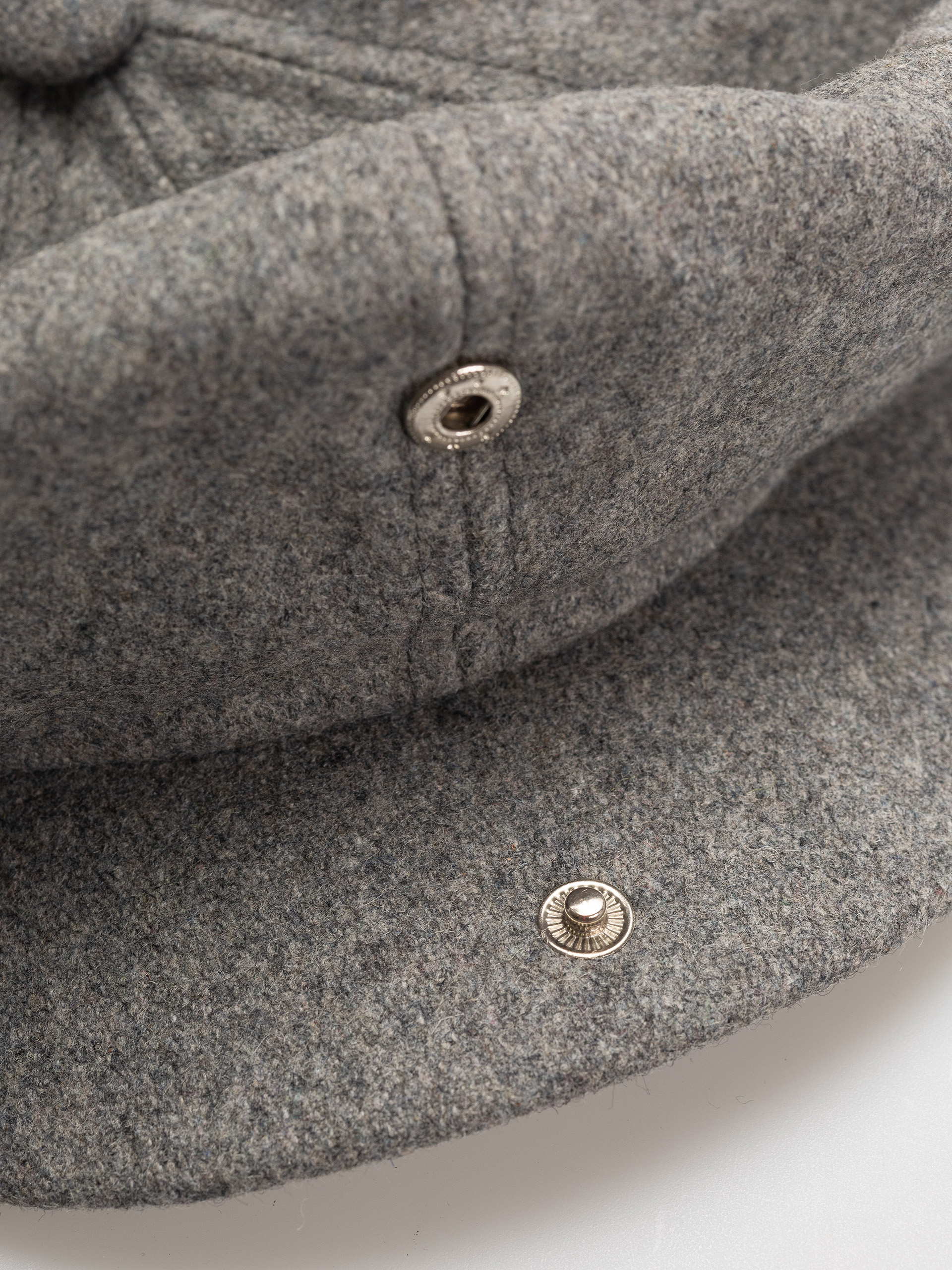 Кашкет Brixton Brood Flannel Snap Cap (dark heather grey/washed navy)