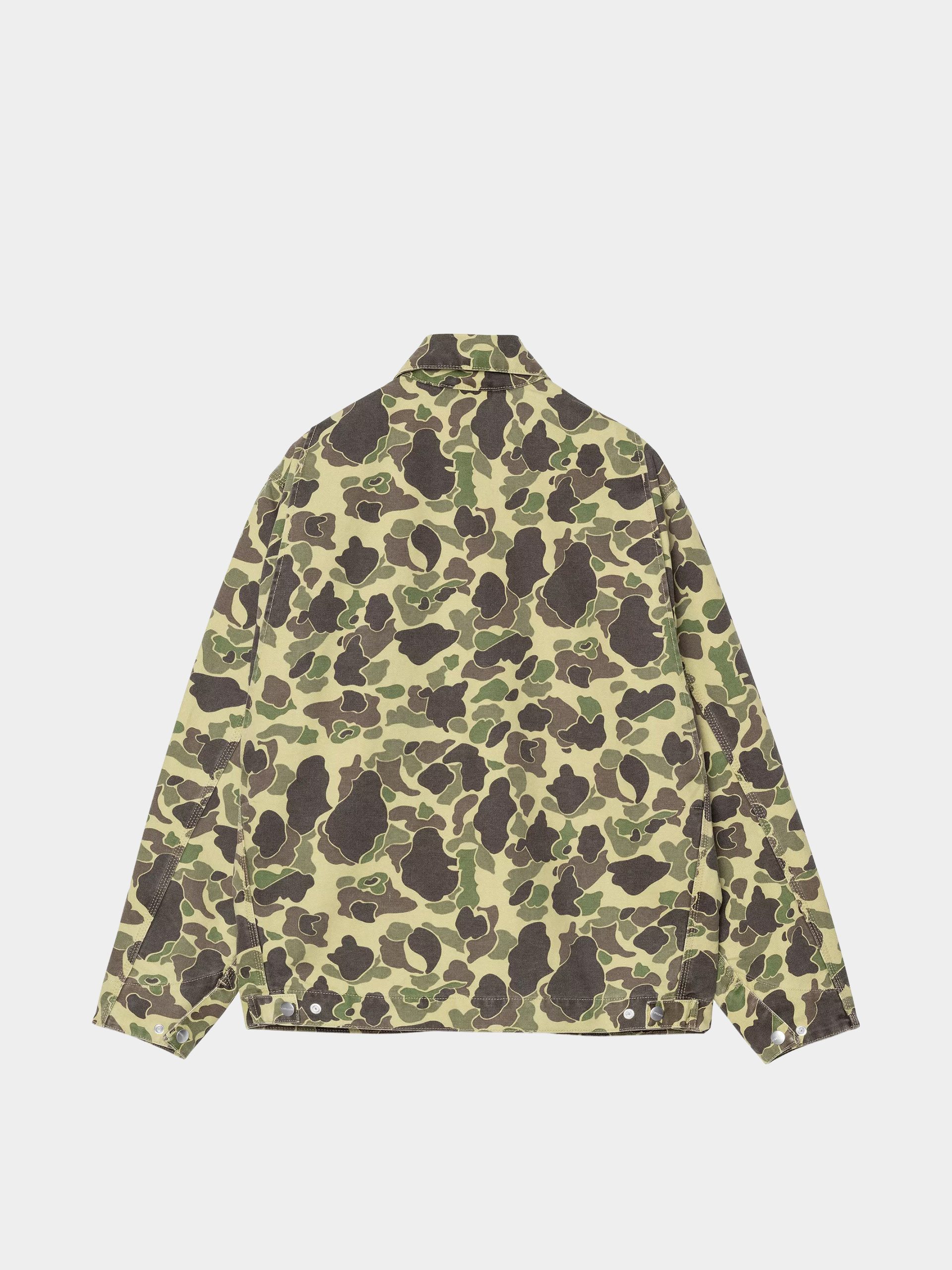 Куртка Carhartt WIP Duck Detroit (camo duck/green/stone washed)