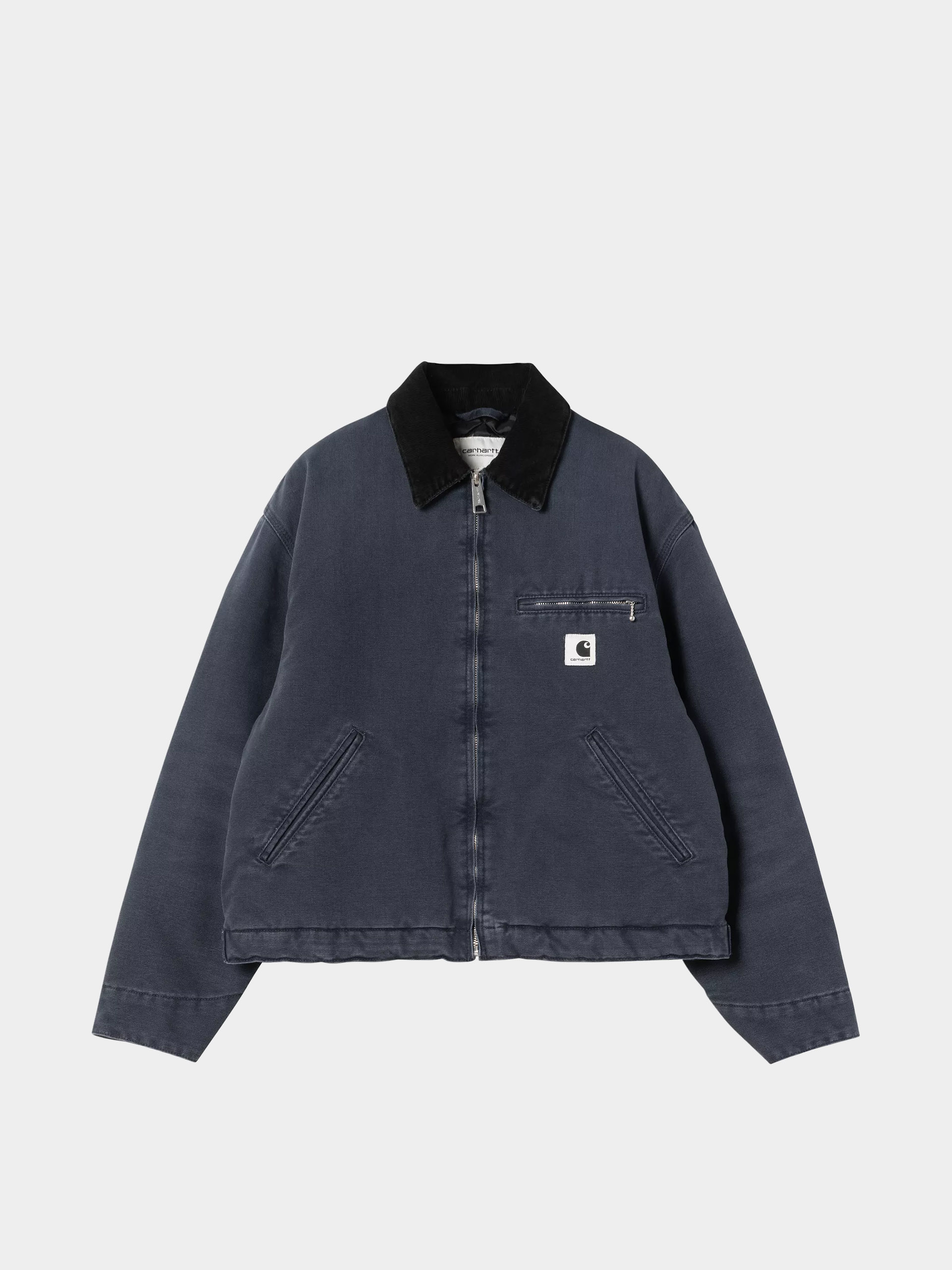 Куртка Carhartt WIP OG Detroit Wmn (dark navy/black/stone canvas)