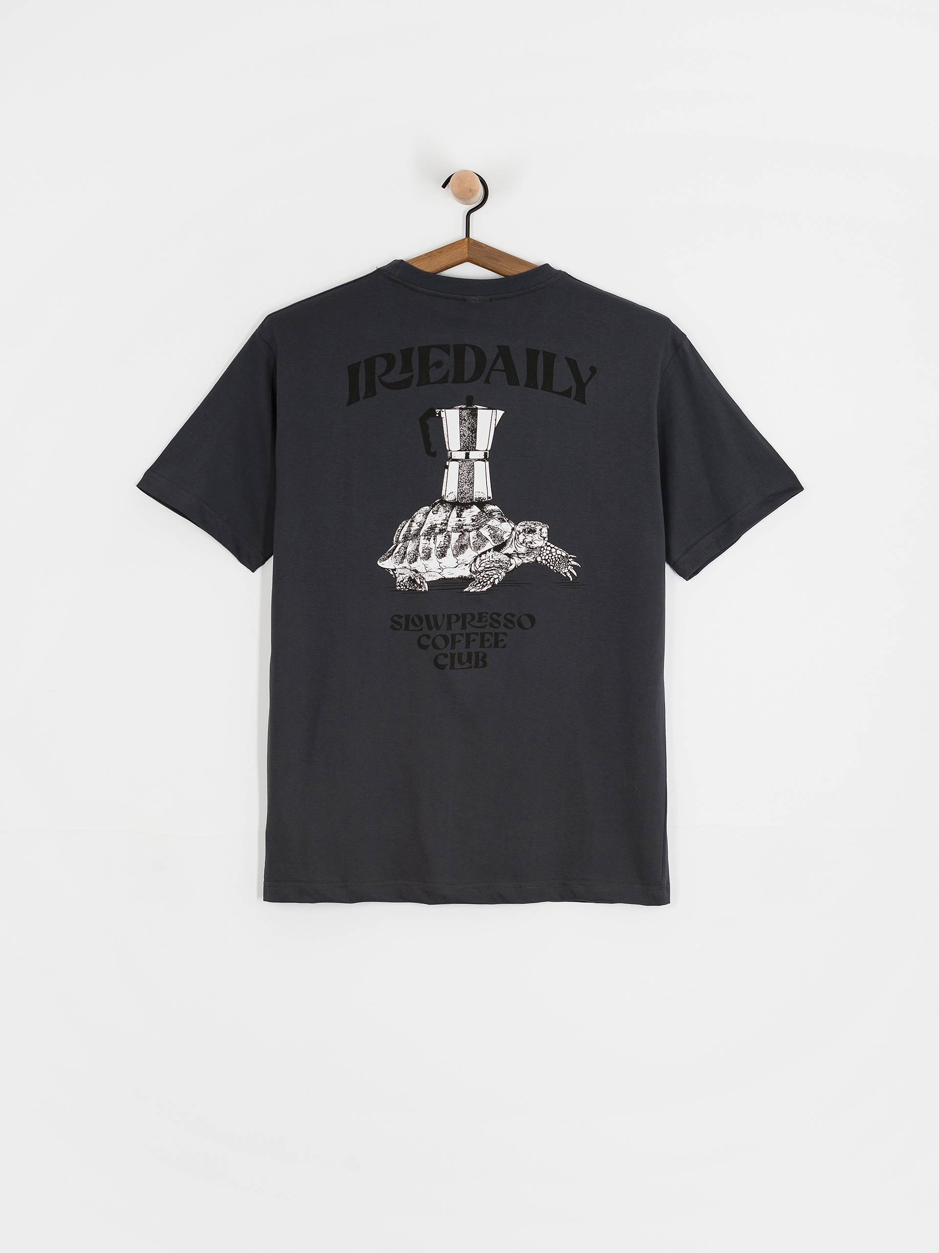 Футболка Iriedaily Slowpresso (coal)
