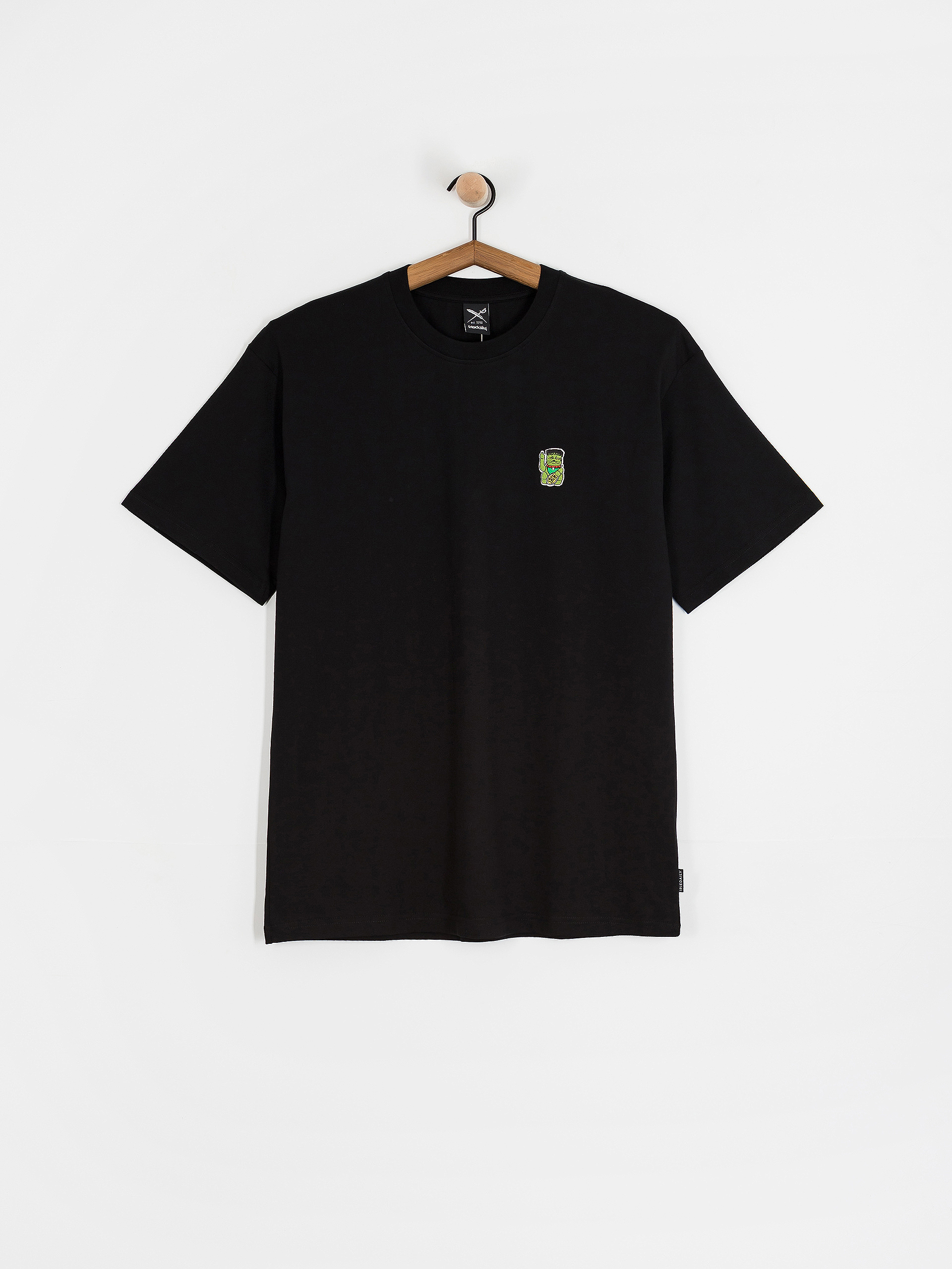 Футболка Iriedaily Franken Cat (black)