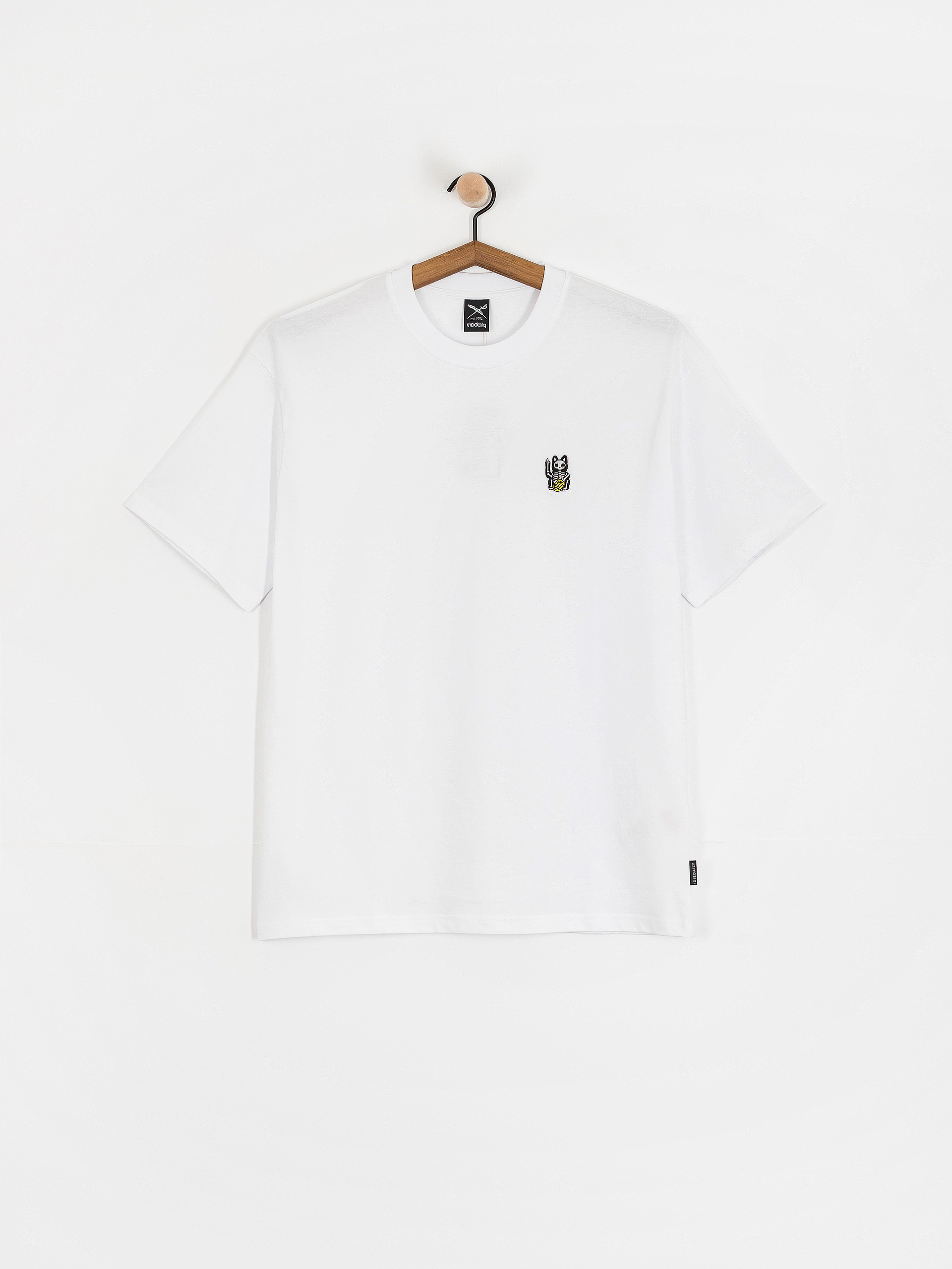 Футболка Iriedaily Bone Cat (white)