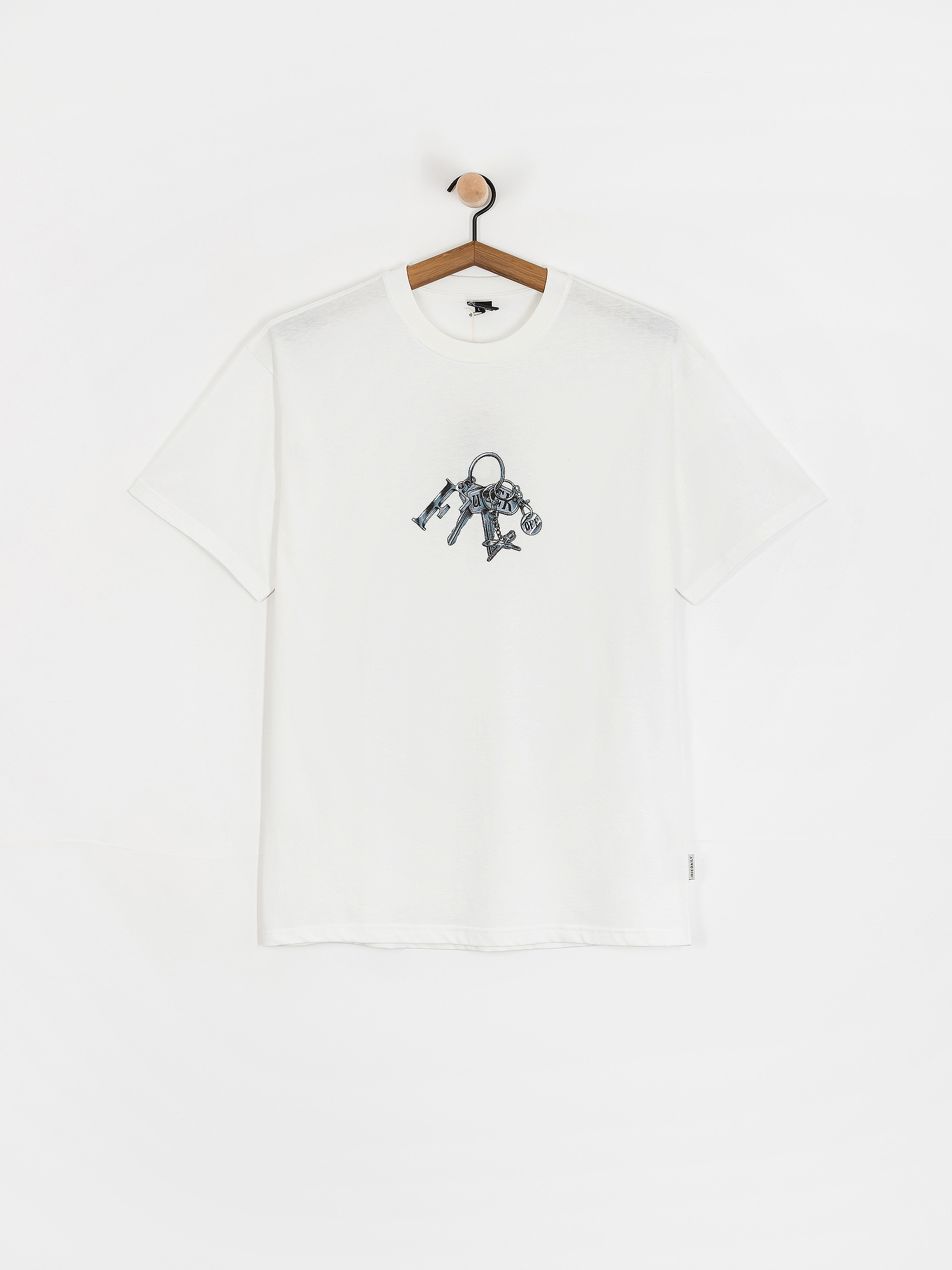 Футболка Iriedaily Keyhanger (white)