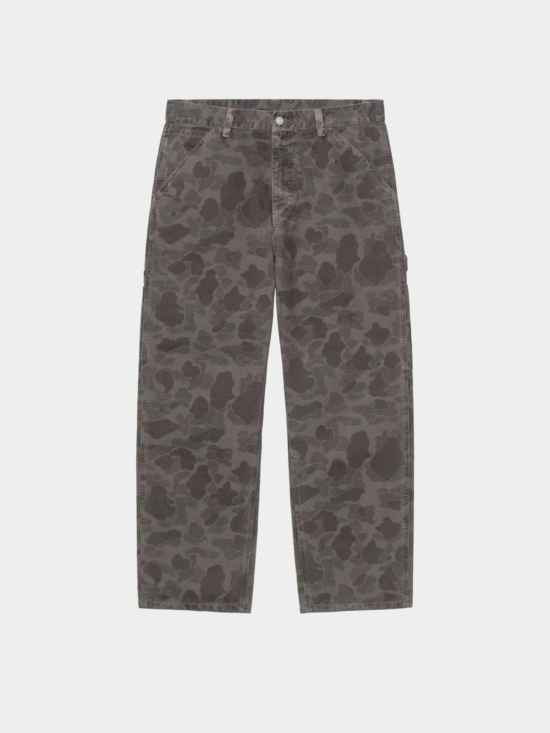 Штани Carhartt WIP Duck Single Knee (camo duck/green/porphyry/garment dyed)