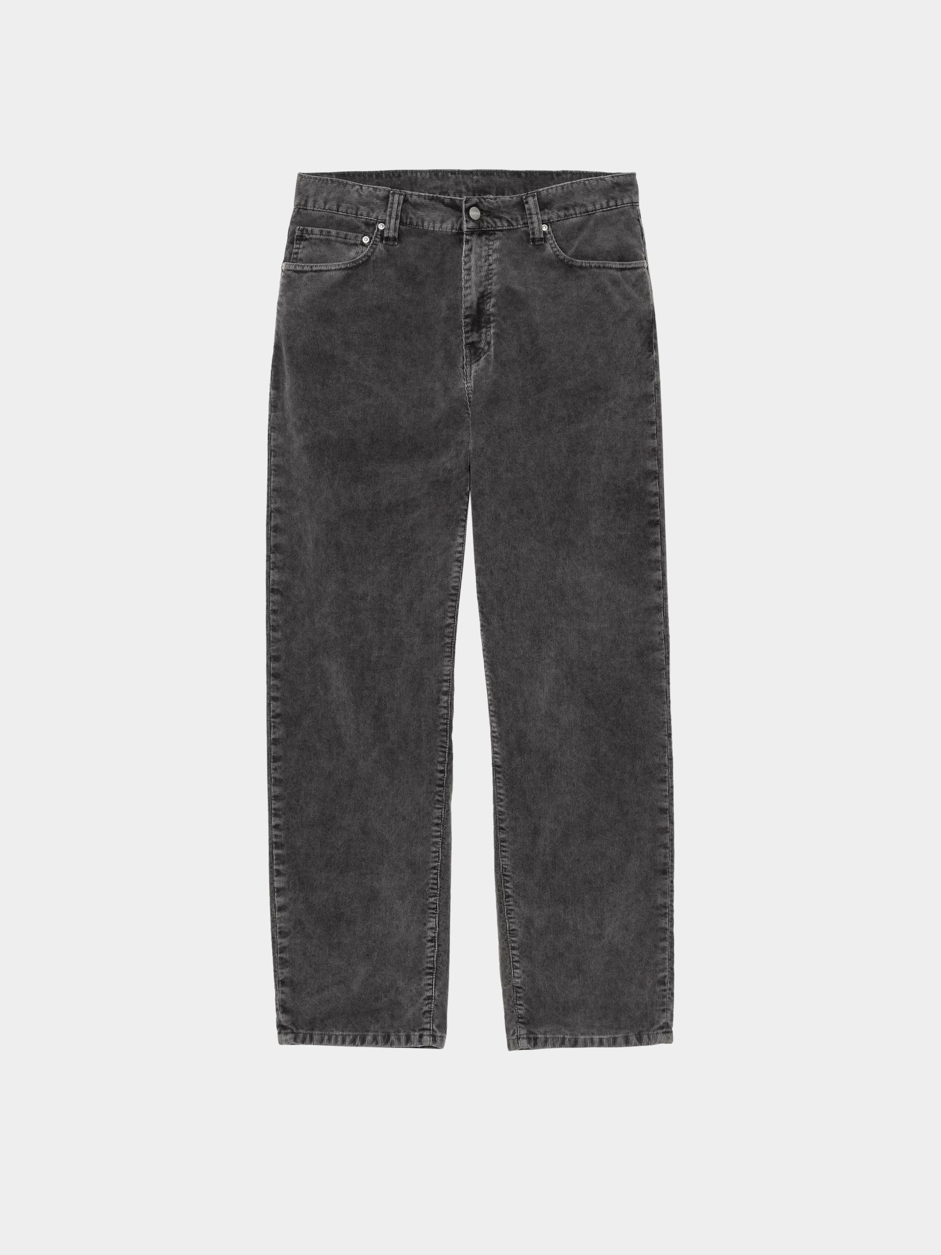 Штани Carhartt WIP Aaron (black/dusky washed)