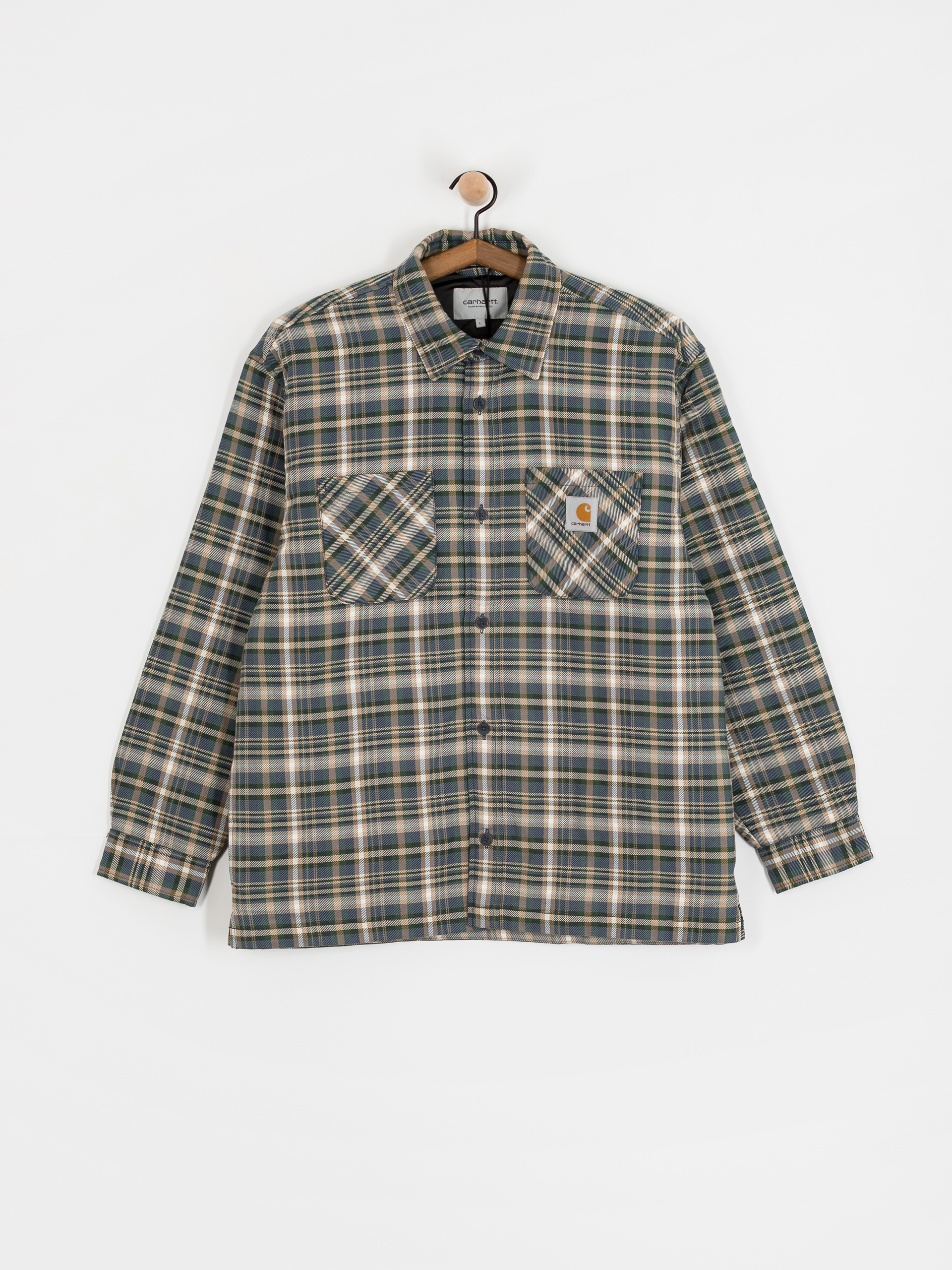Куртка Carhartt WIP Cronyn (cronyn check/dark navy)