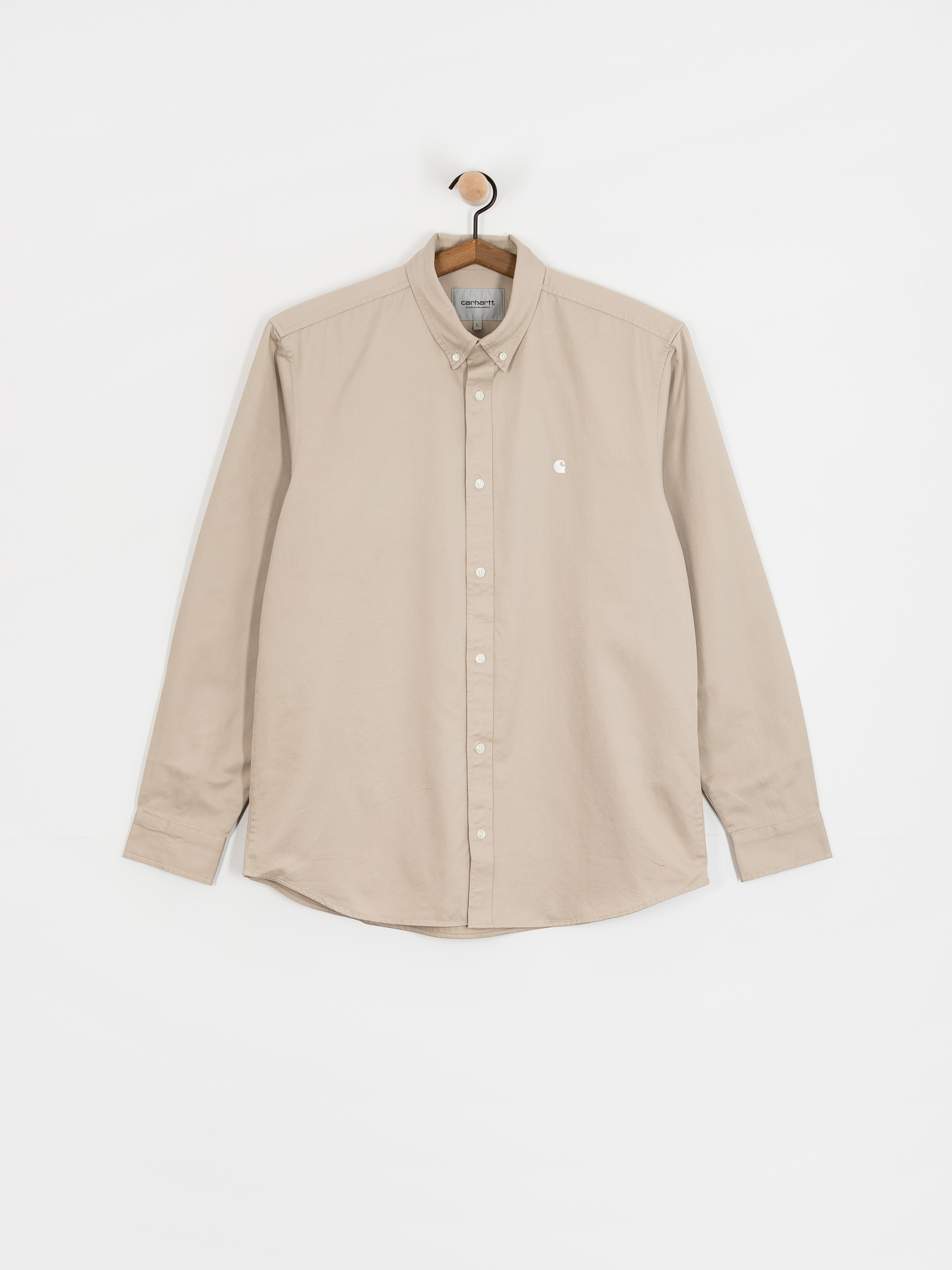 Сорочка Carhartt WIP Madison (fleur de sel/wax)