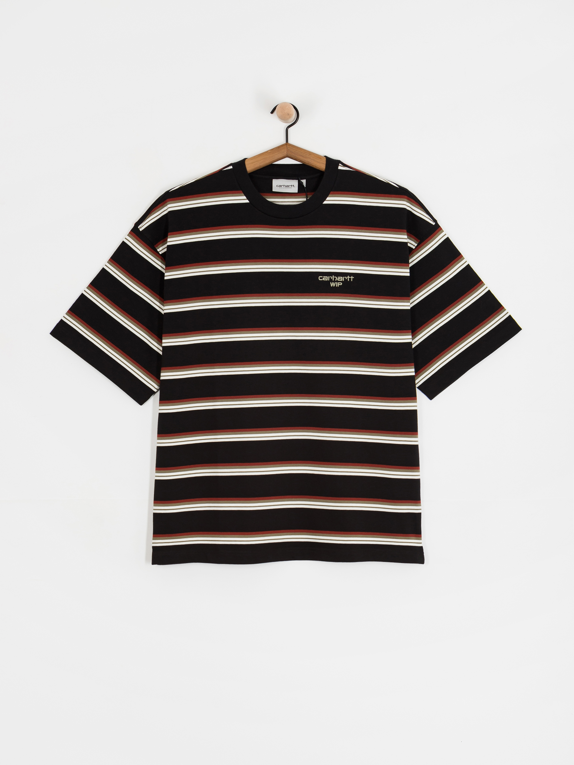 Футболка Carhartt WIP Holm (holm stripe/black)