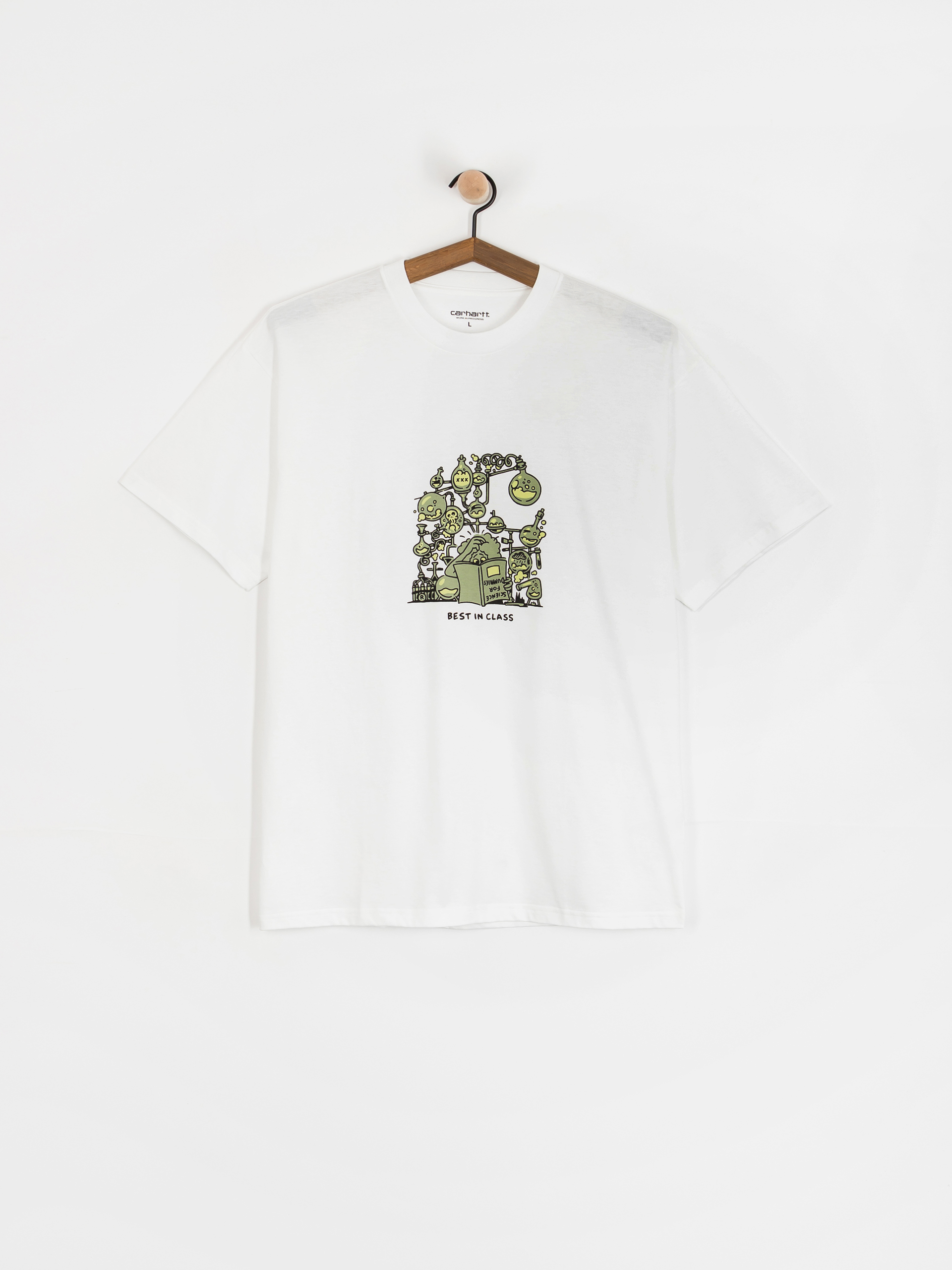 Футболка Carhartt WIP Beaker (white)
