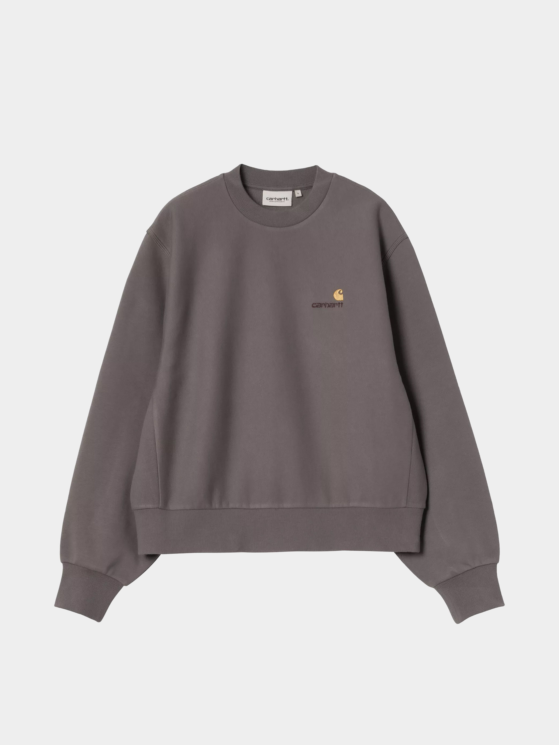 Світшот Carhartt WIP American Script Wmn (porphyry)