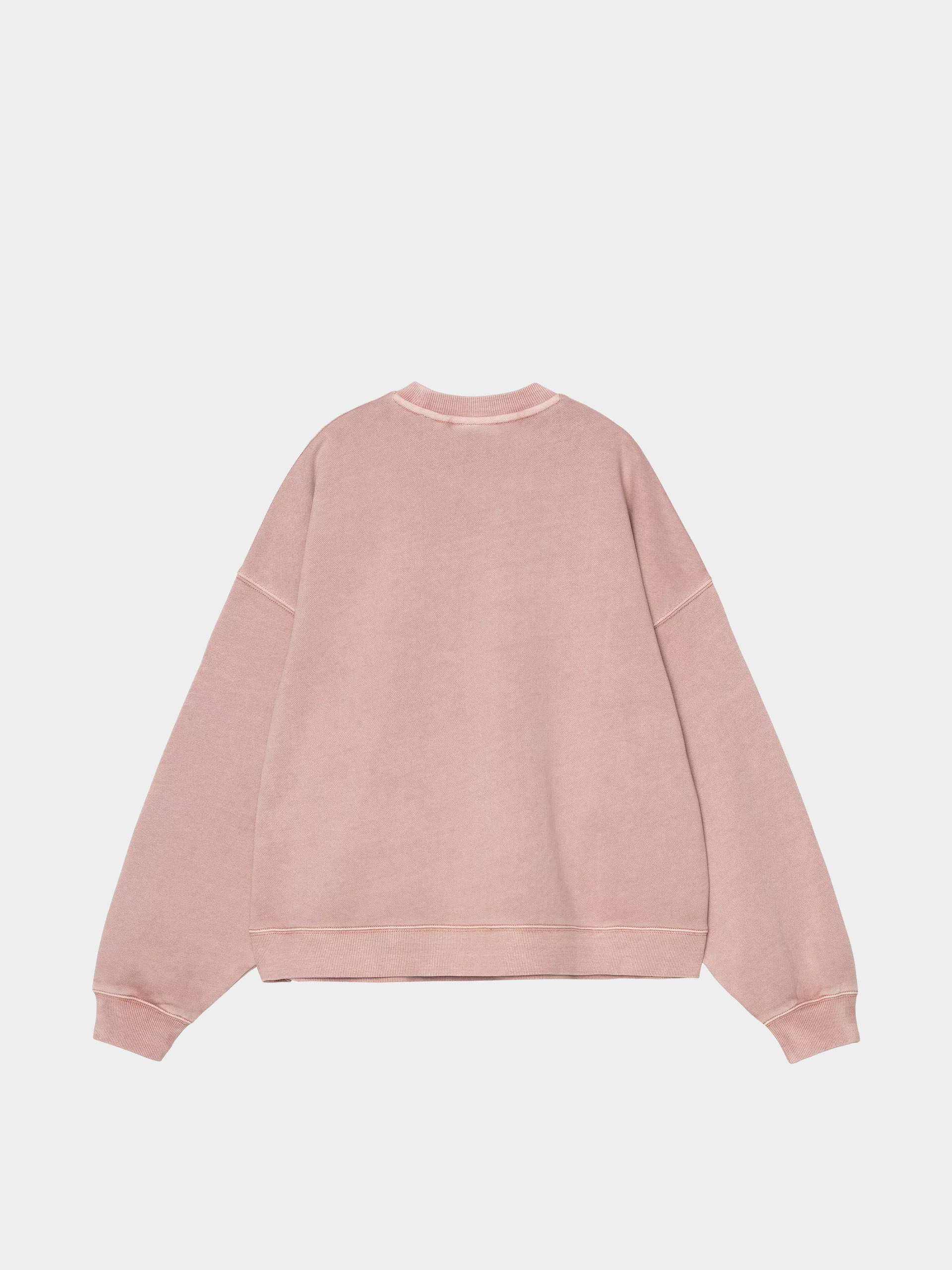 Світшот Carhartt WIP Benton Wmn (glassy pink/garment dyed)