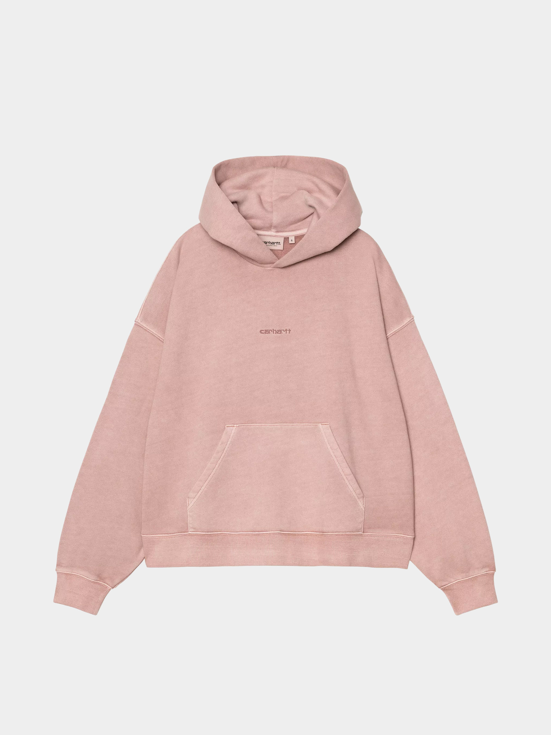 Худі Carhartt WIP Benton HD Wmn (glassy pink/garment dyed)