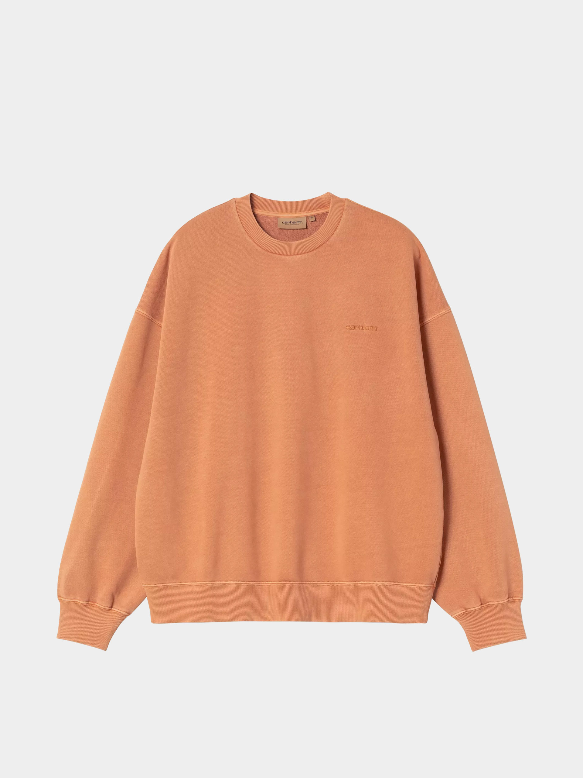 Світшот Carhartt WIP Benton (redhaven/garment dyed)