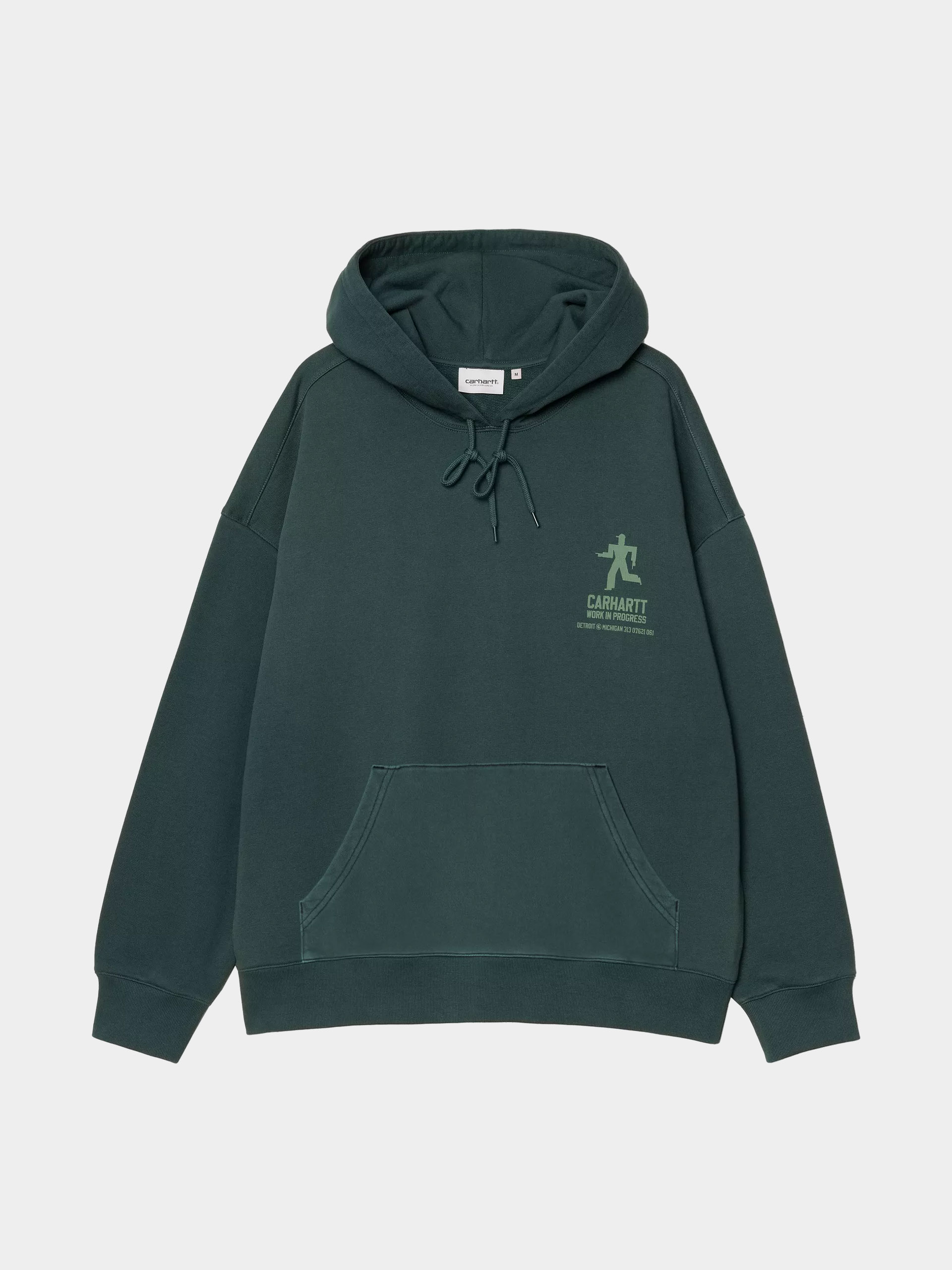 Худі Carhartt WIP Distance HD (dark fir/stone dyed)