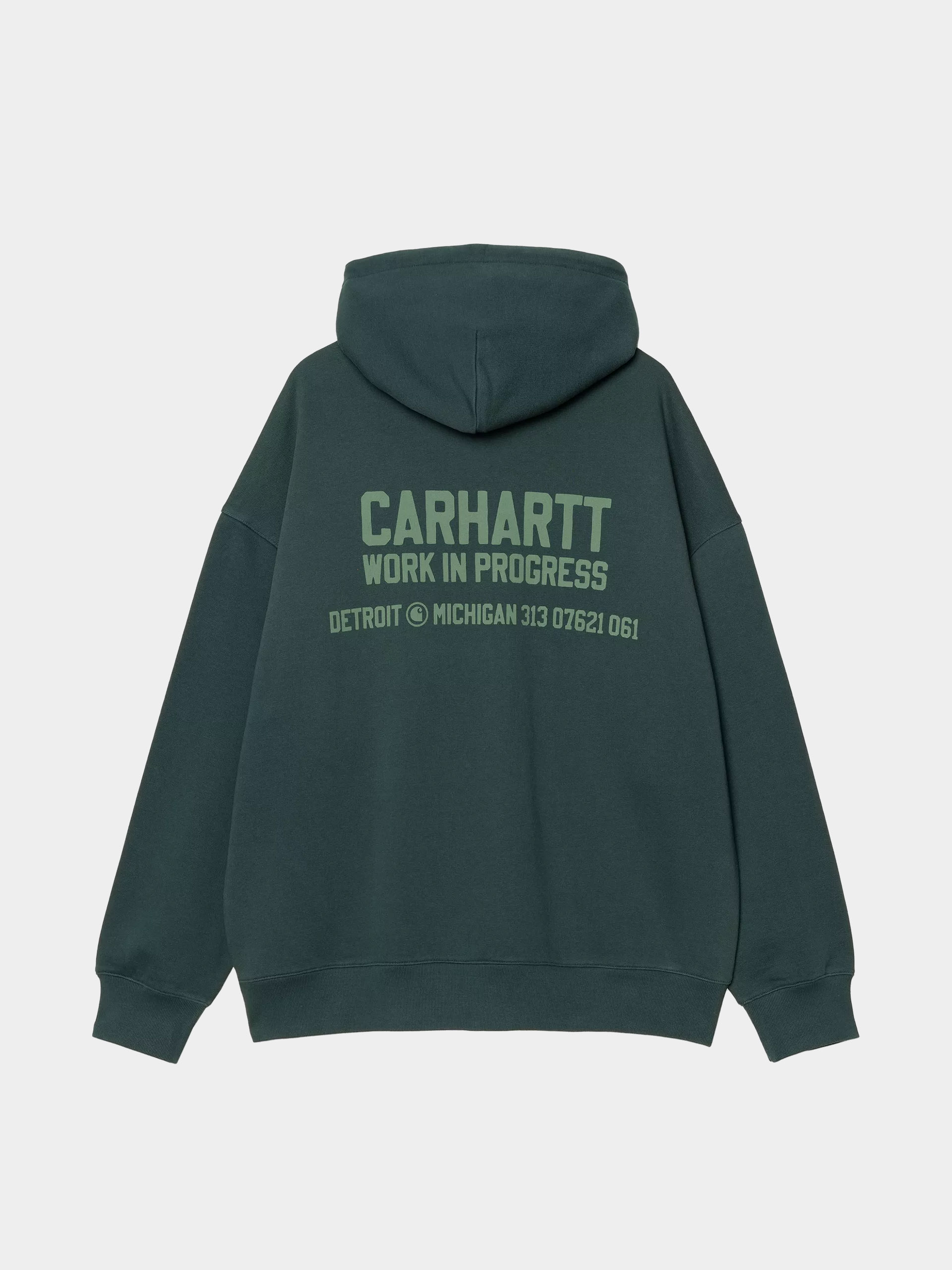 Худі Carhartt WIP Distance HD (dark fir/stone dyed)