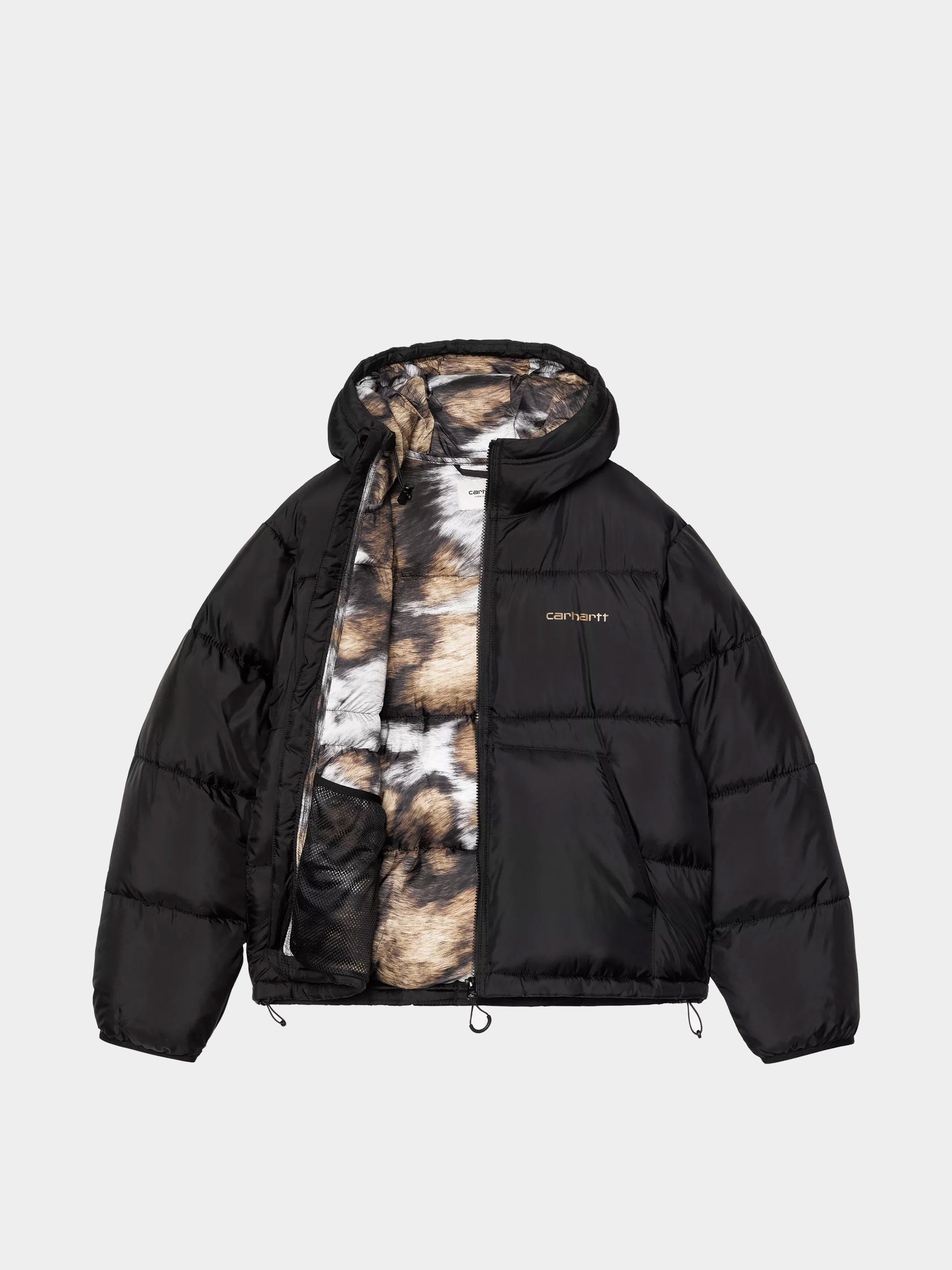 Куртка Carhartt WIP Toronto Wmn (black/wild dog print)