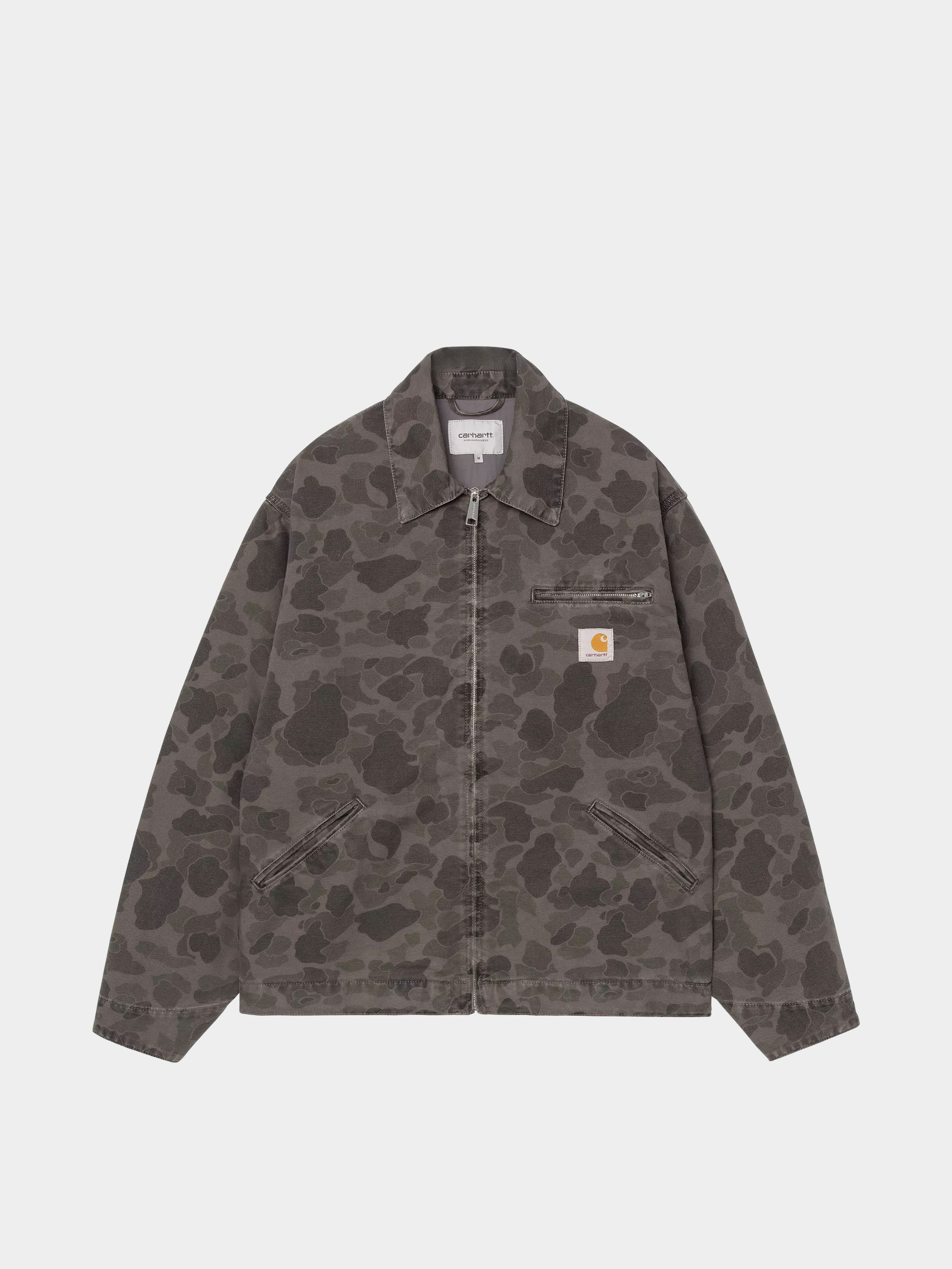 Куртка Carhartt WIP Duck Detroit - камуфляж (camo duck/green
