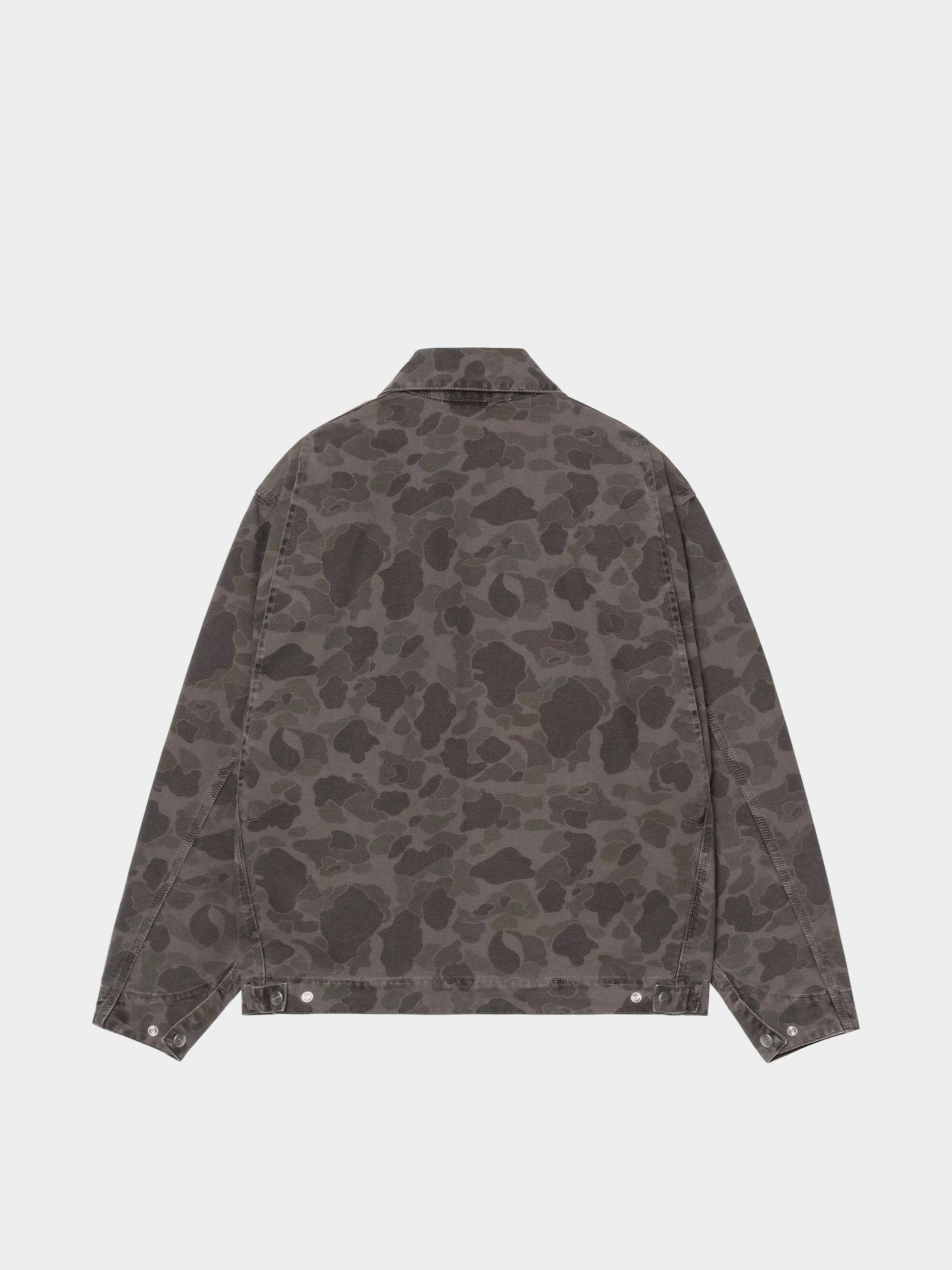Куртка Carhartt WIP Duck Detroit (camo duck/green/porphyry/garment dyed)
