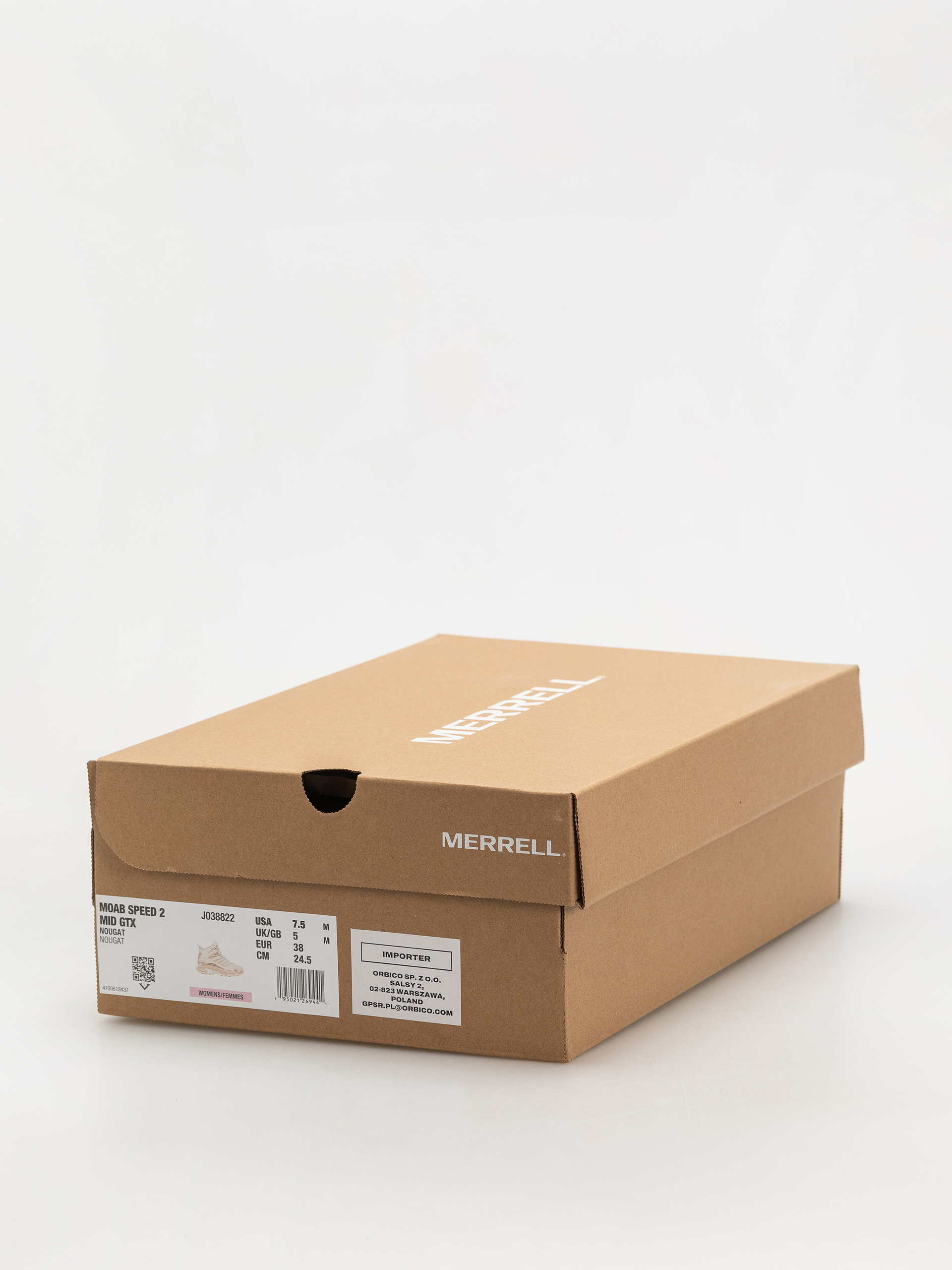 Взуття Merrell Moab Speed 2 Mid GTX Wmn (nougat)