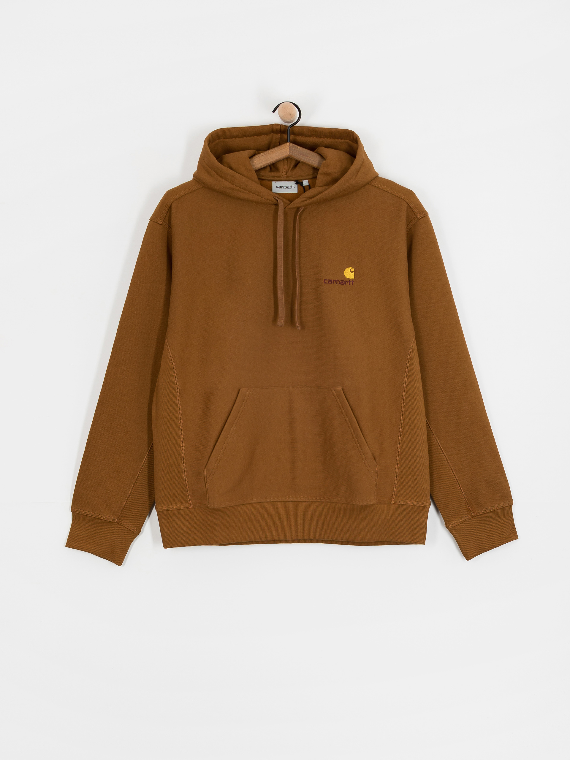 Худі Carhartt WIP American Script HD (hamilton brown)