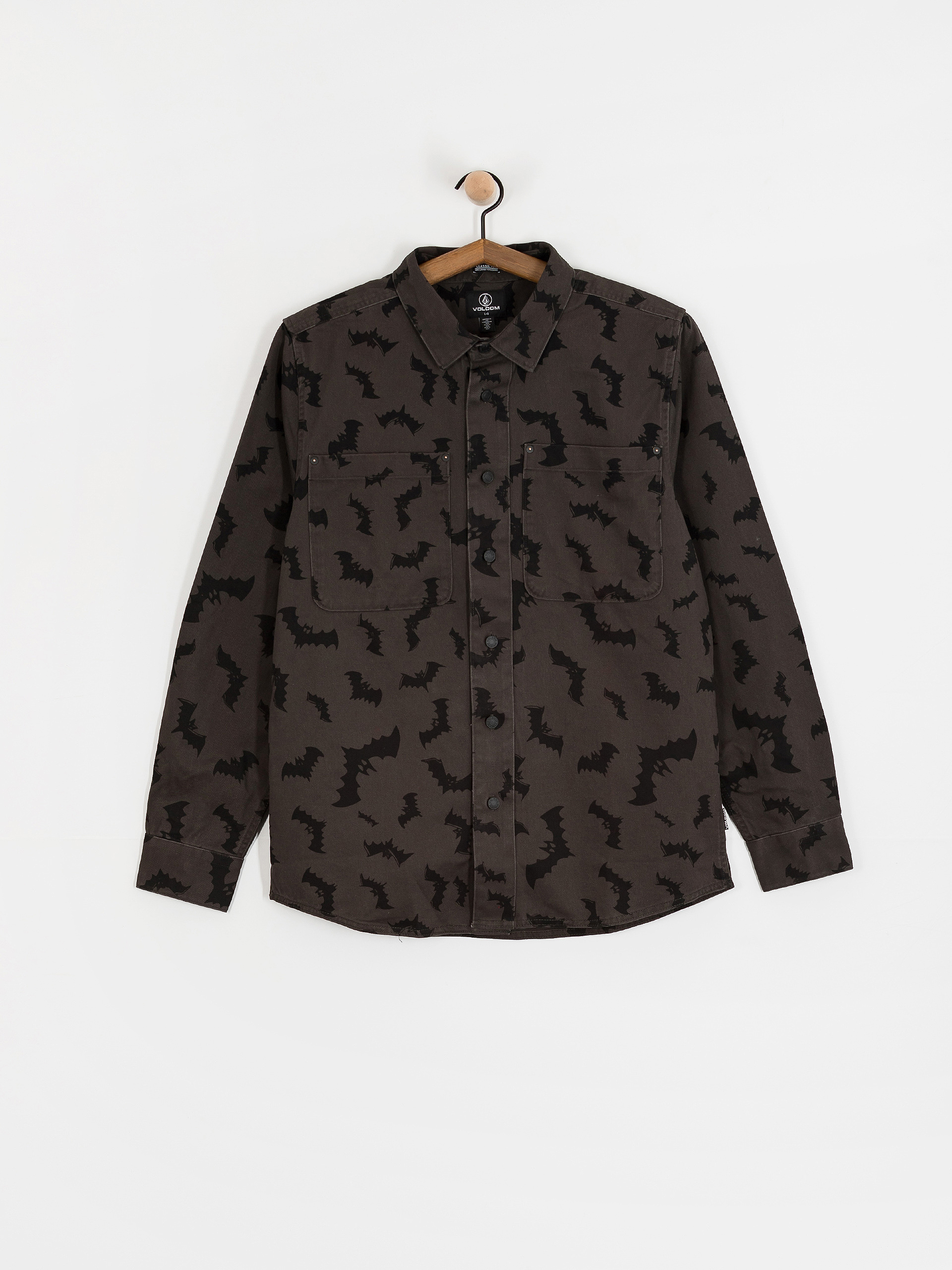 Сорочка Volcom Fa Jj Villard (rinsed black)