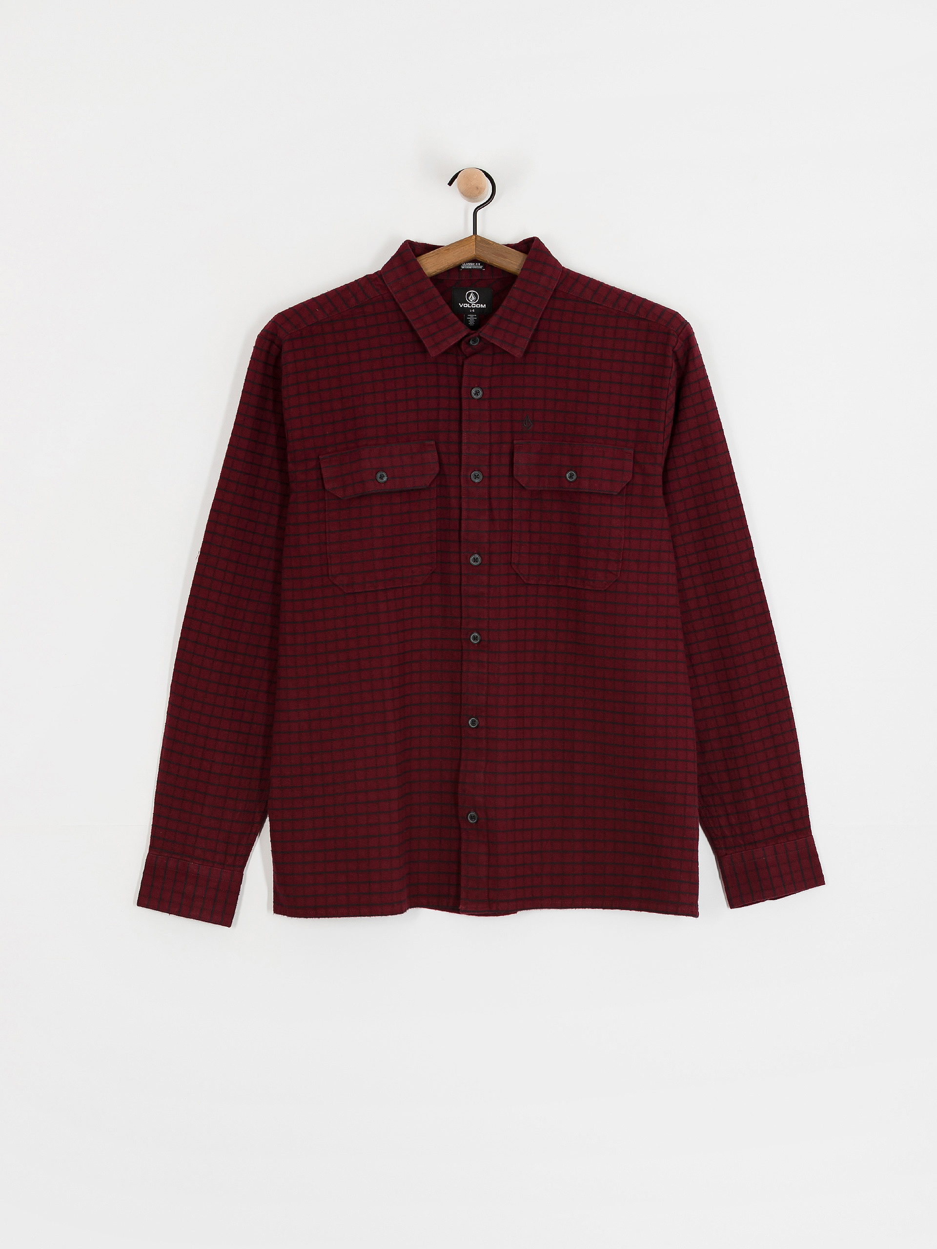 Сорочка Volcom Augustone (merlot)