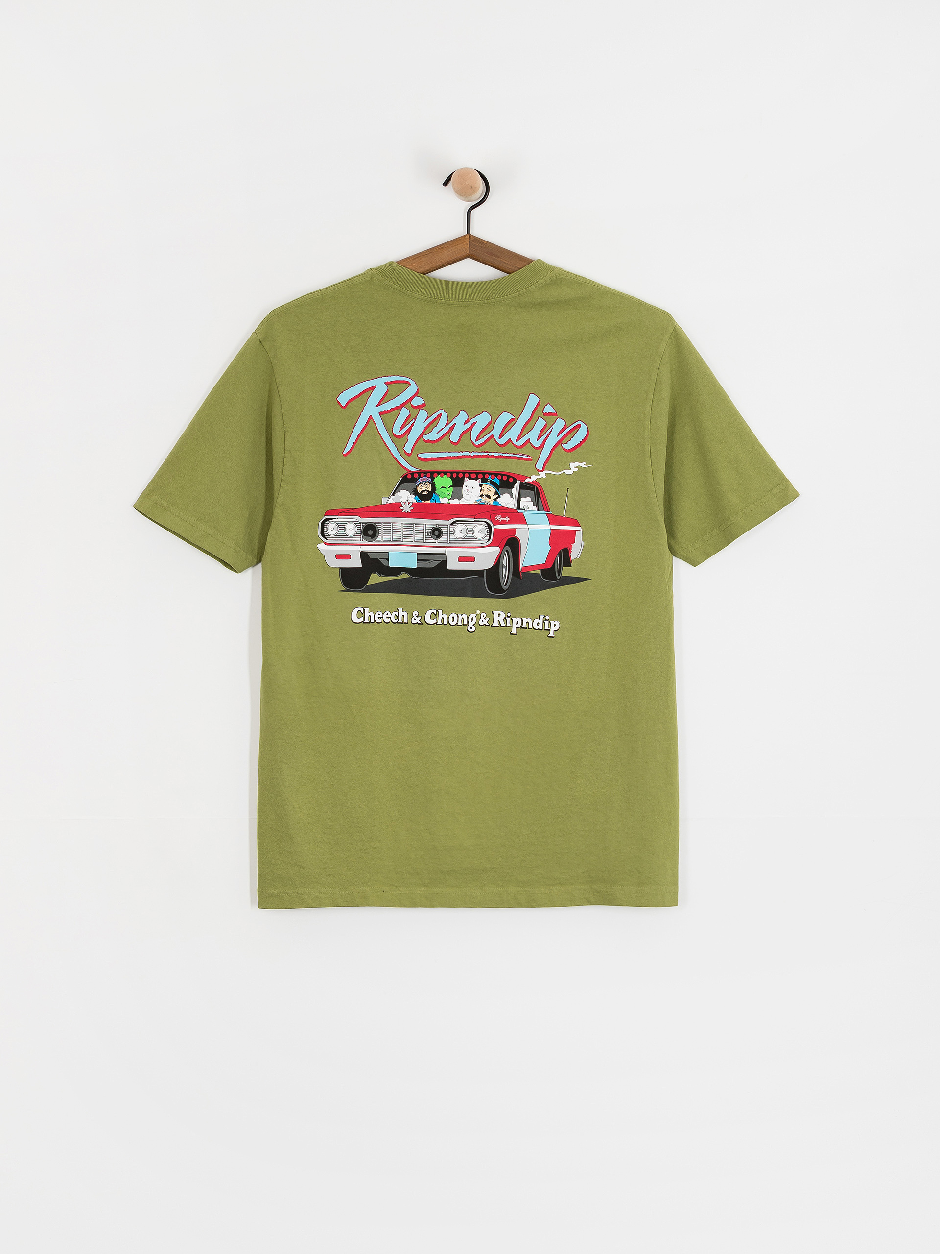 Футболка RipNDip Riders (light forest)