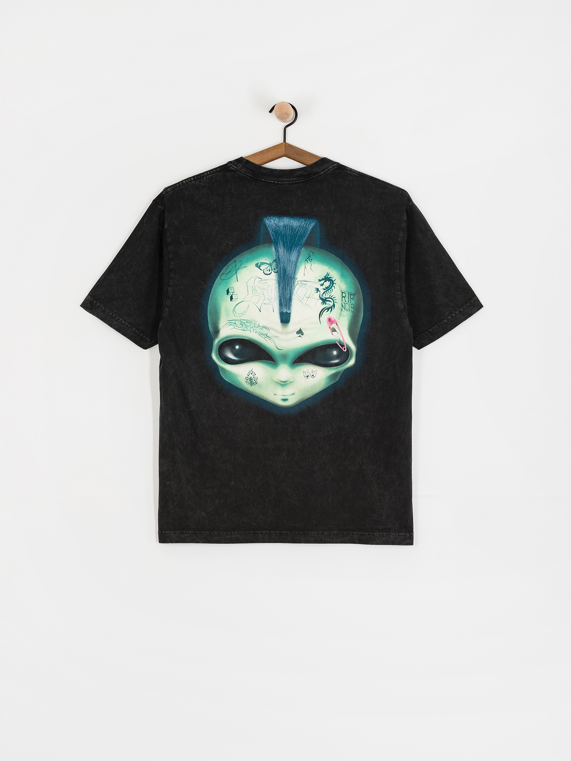 Футболка RipNDip Squabble Up (black vintage wash)