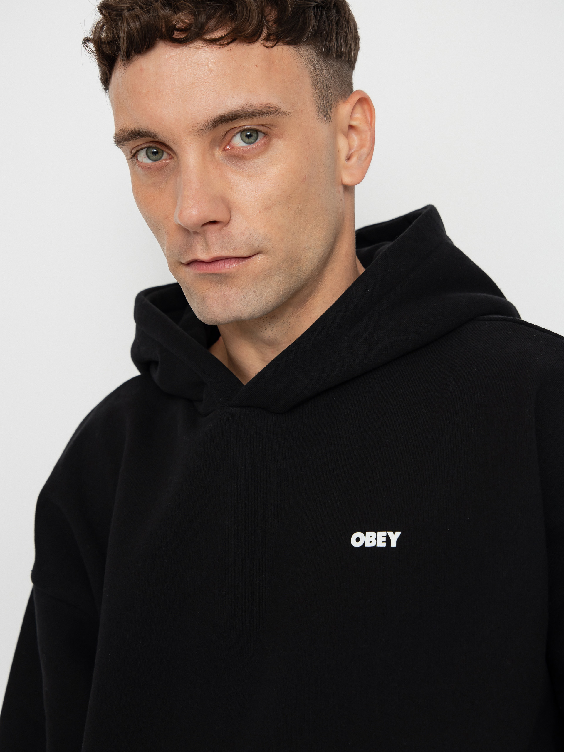 Худі OBEY Bold Star Extra Heavy HD (black)
