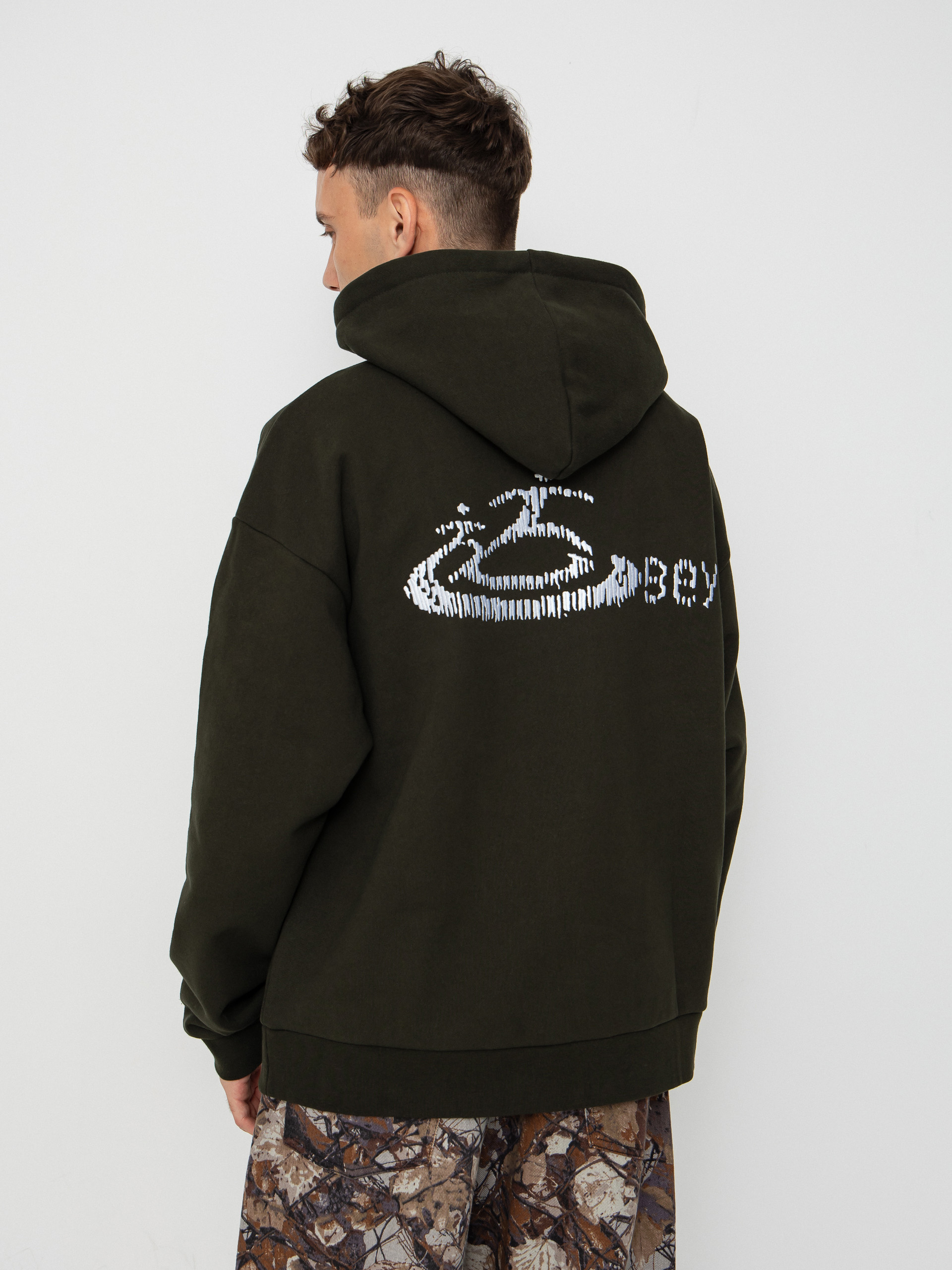 Худі OBEY Corp Extra Heavy HD (rosin)