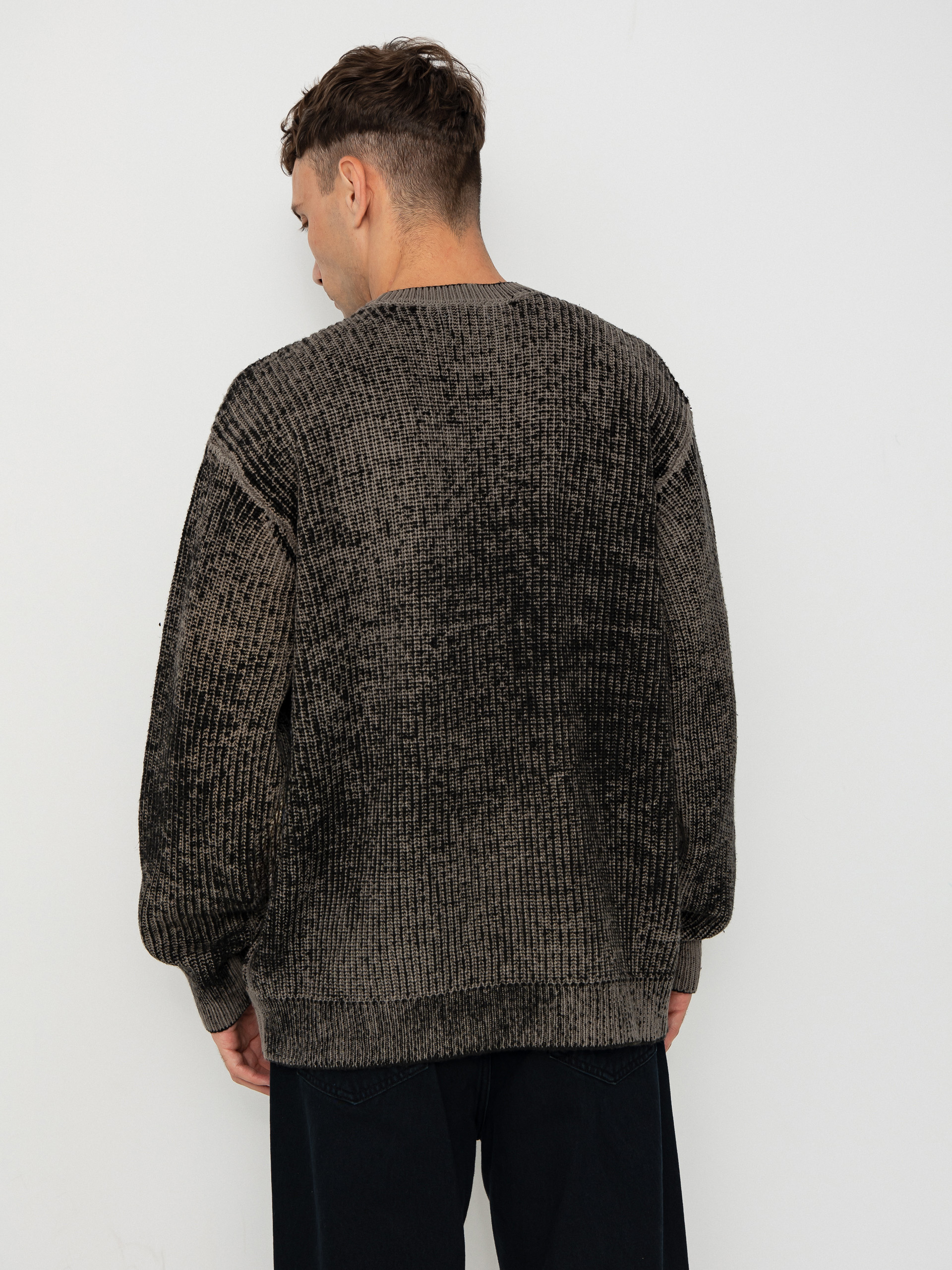 Светр OBEY Obey Spray Effect Sweater (black multi)