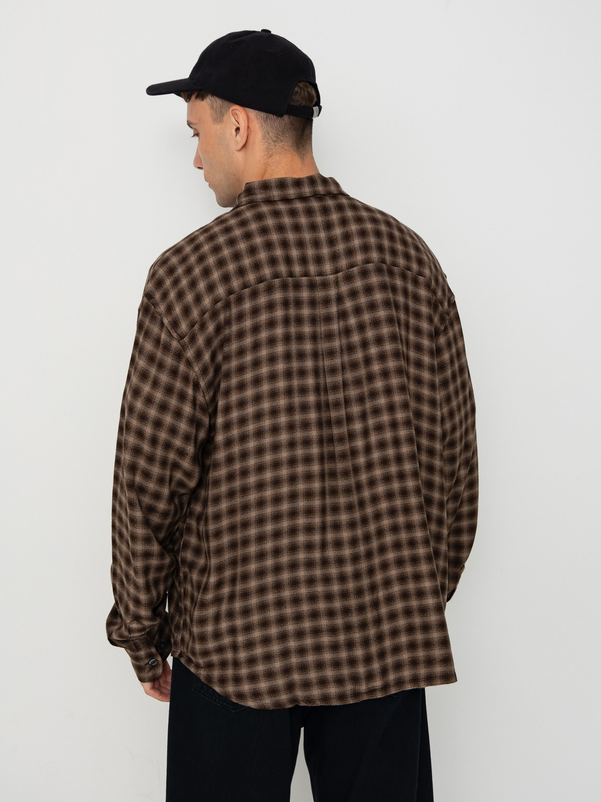 Сорочка OBEY Clarence Woven (black multi)