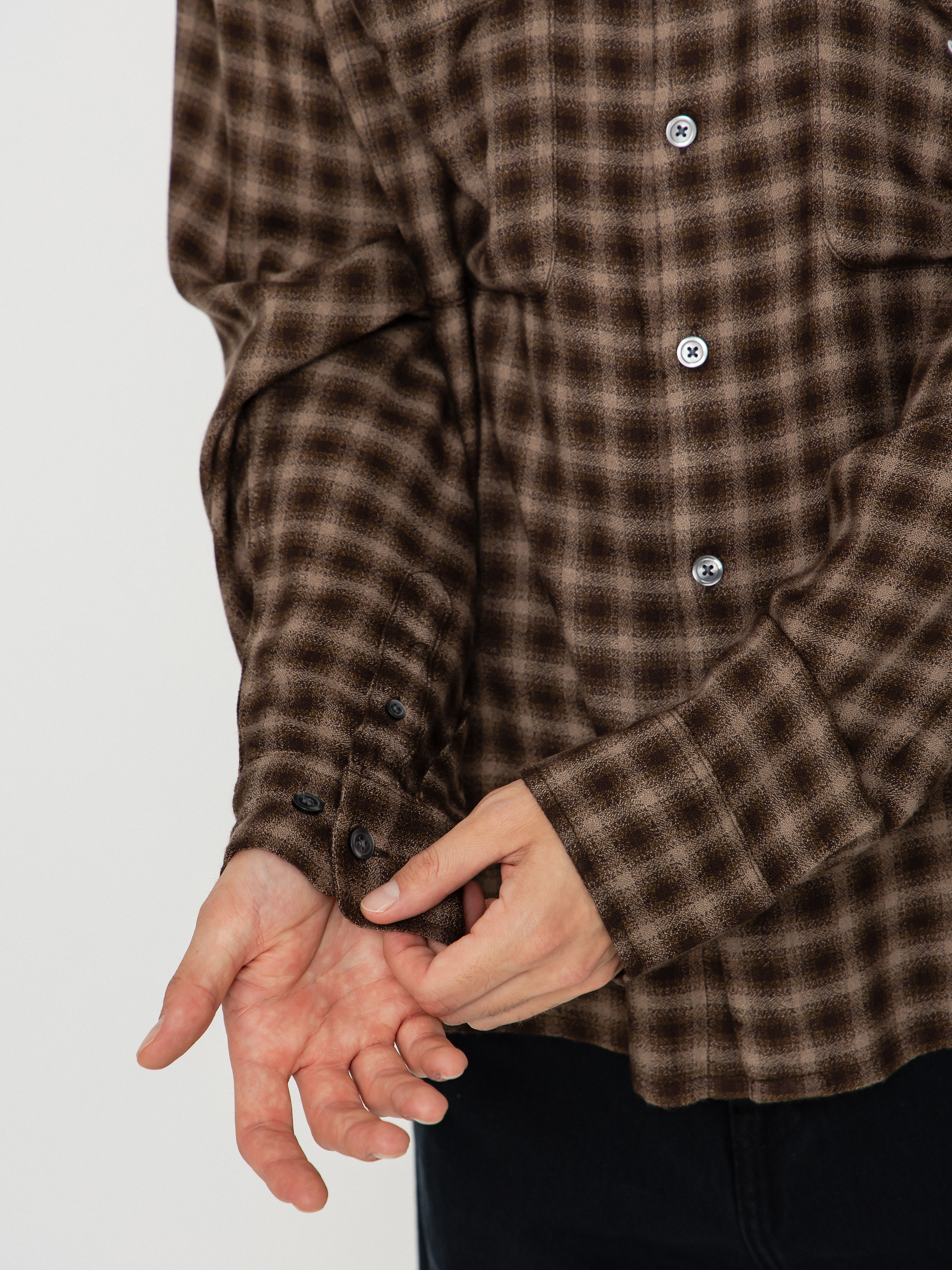 Сорочка OBEY Clarence Woven (black multi)