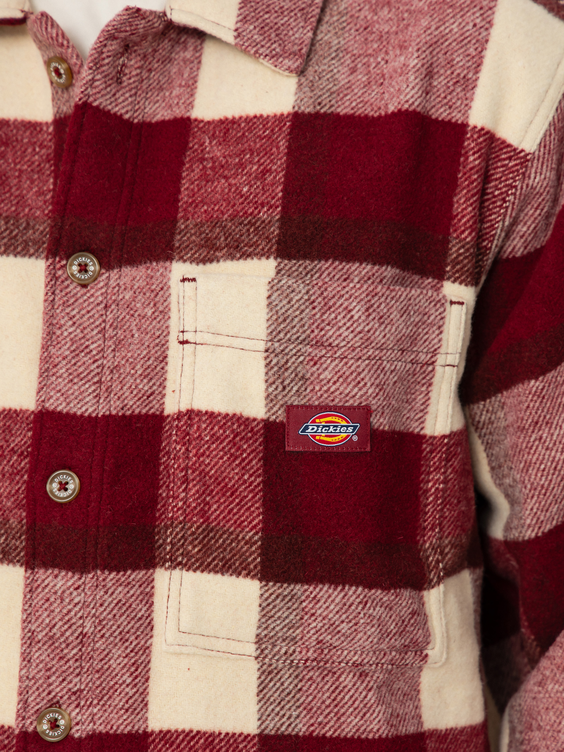 Сорочка Dickies Plaid Coaling (tibetan red)