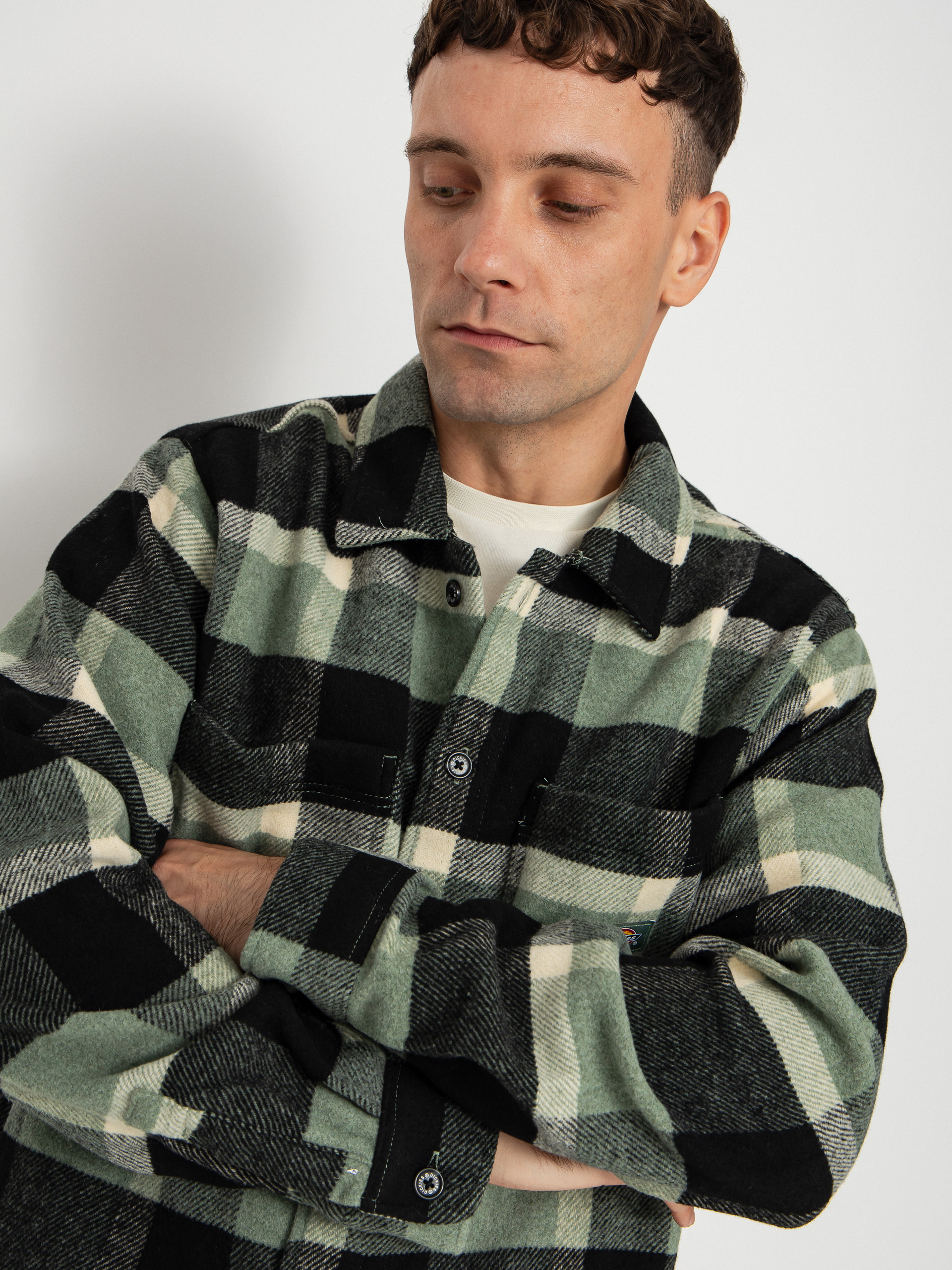 Сорочка Dickies Plaid Coaling (sea spray)