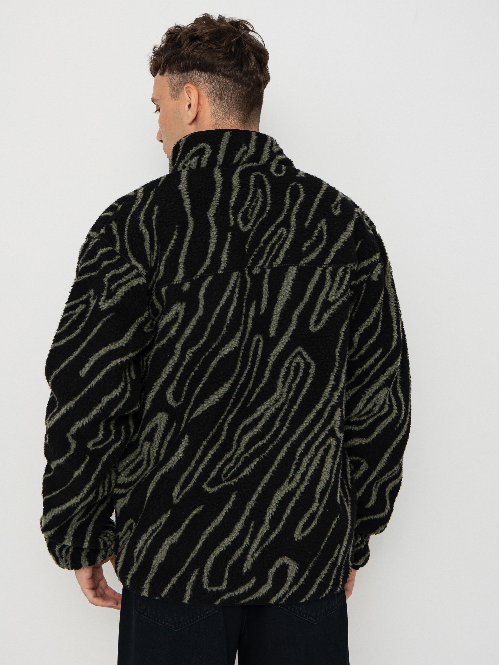 Чоловічий Флісовий светр Dickies Mount Hope Printed (black)