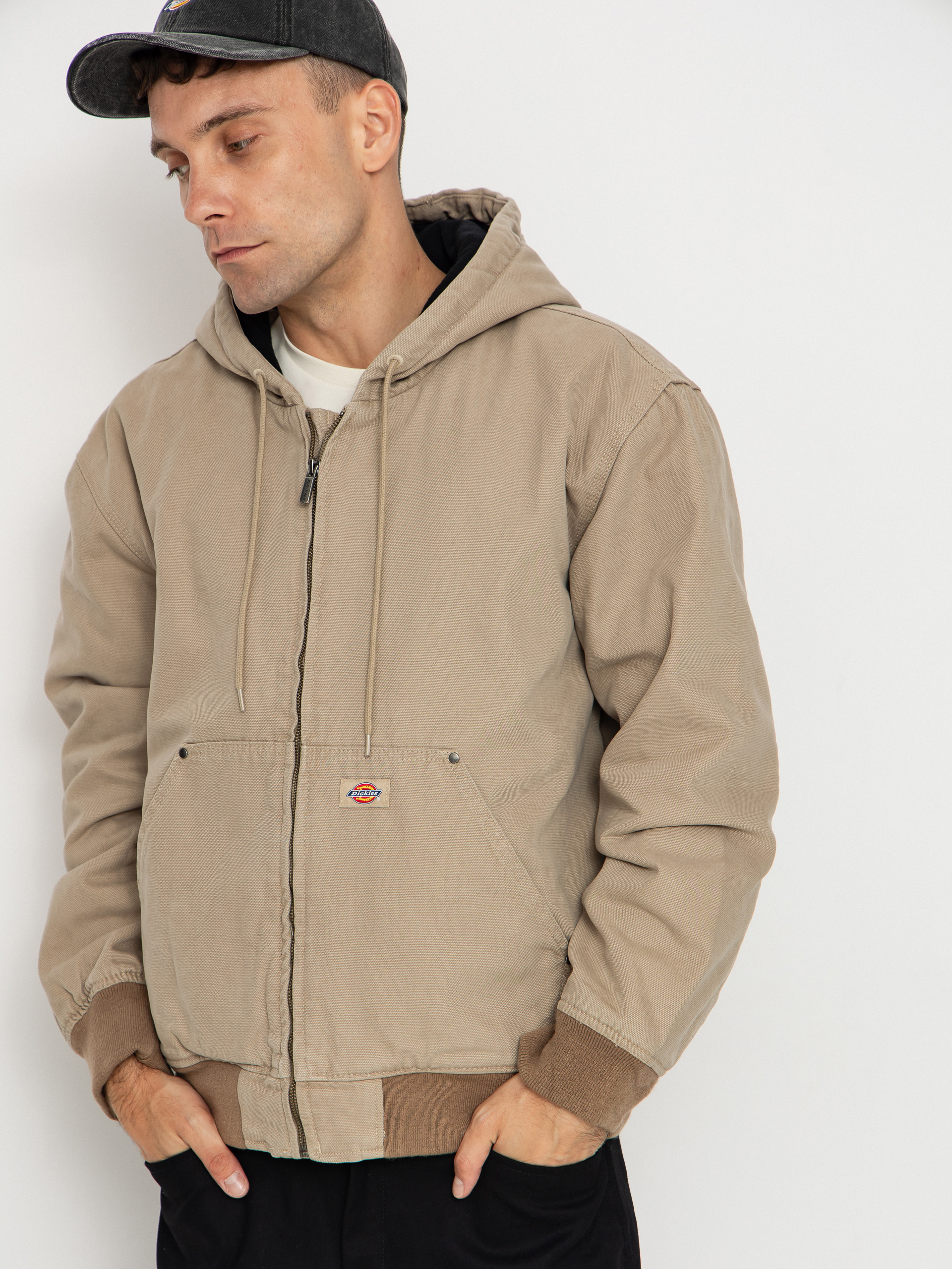 u041au0443u0440u0442u043au0430 Dickies Hilham Hooded Canvas (desert sand)