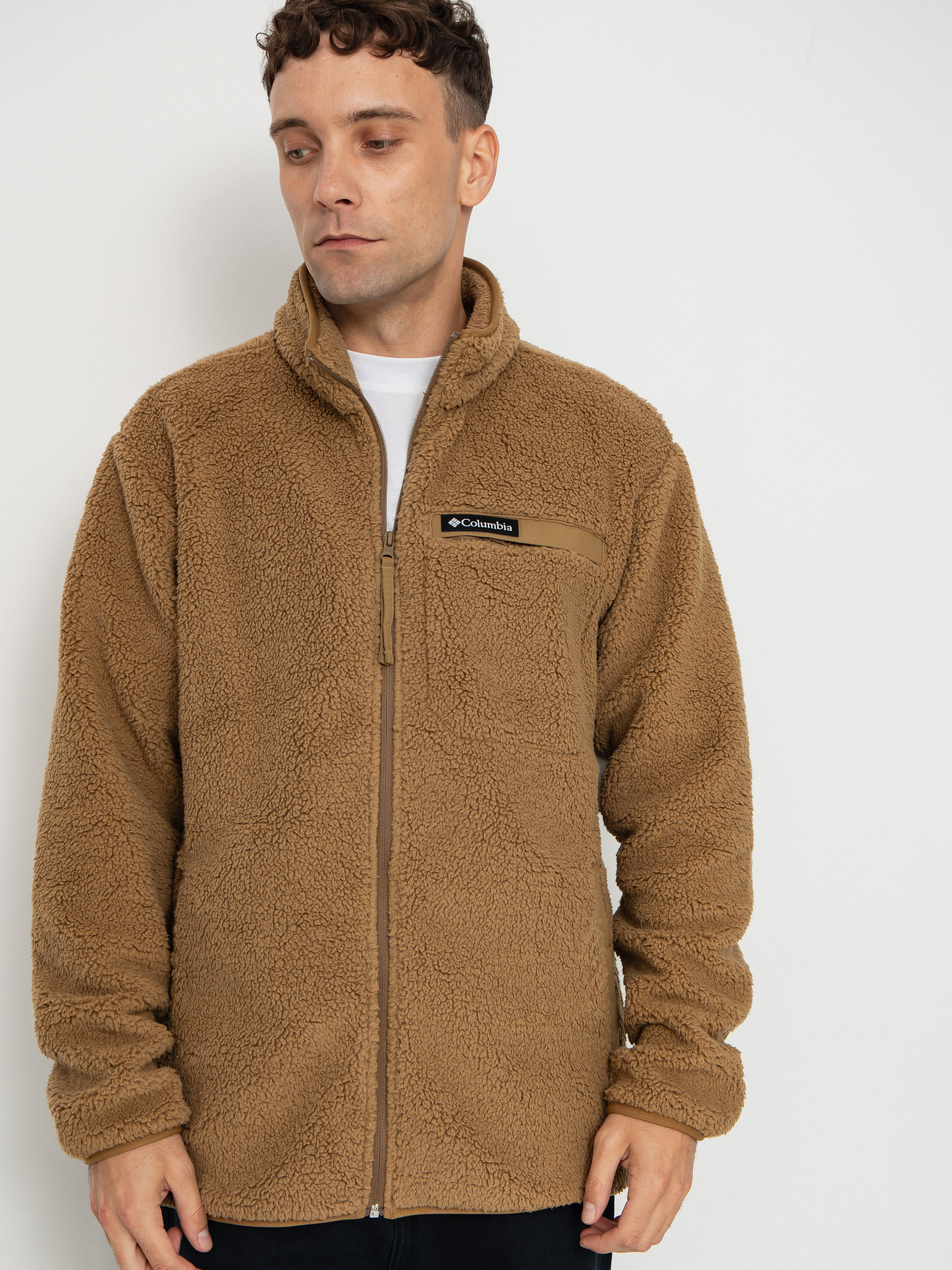 Чоловічий Флісовий светр Columbia Rugged Ridge High Pile Full Zip (delta)
