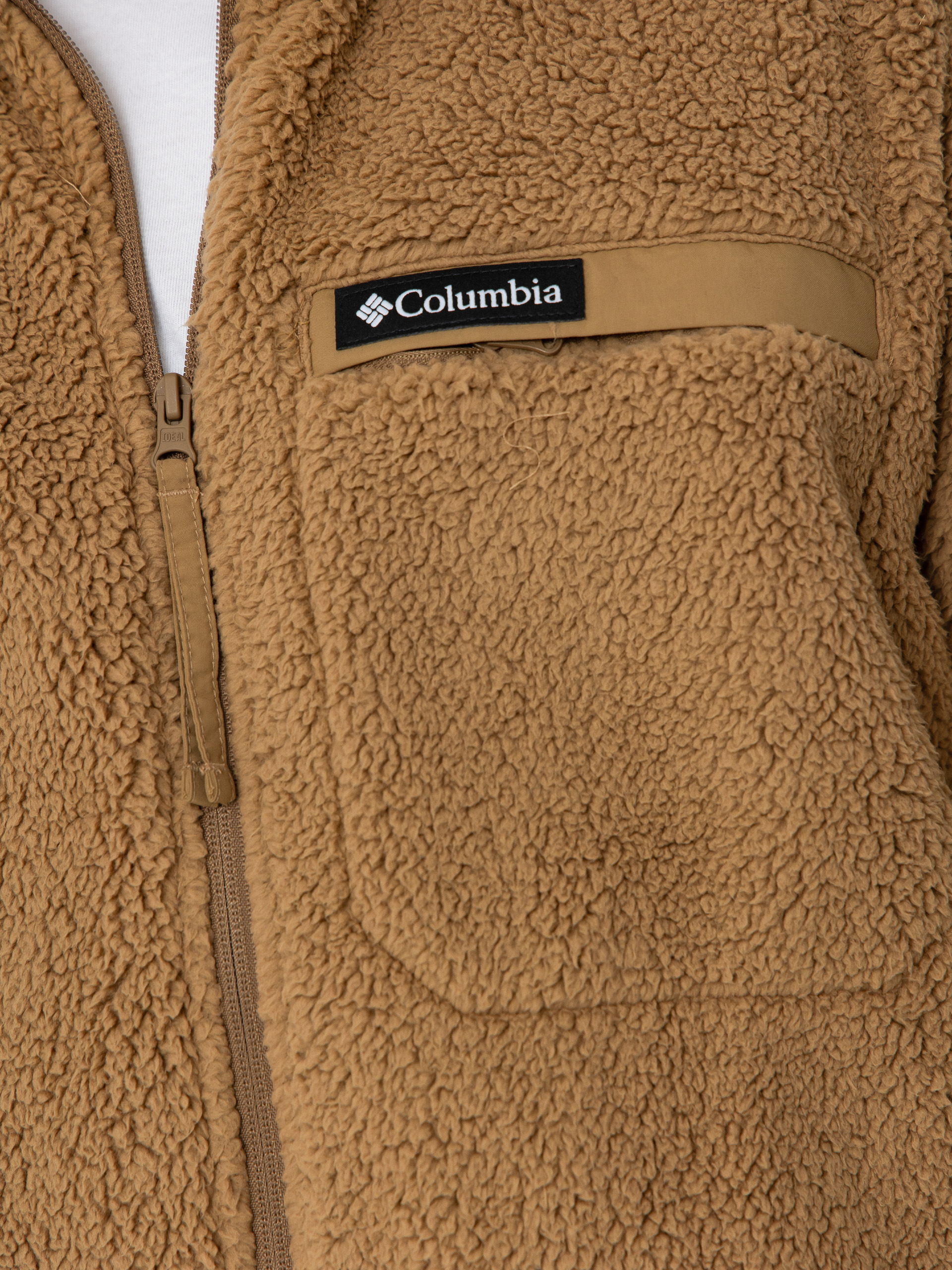 Чоловічий Флісовий светр Columbia Rugged Ridge High Pile Full Zip (delta)