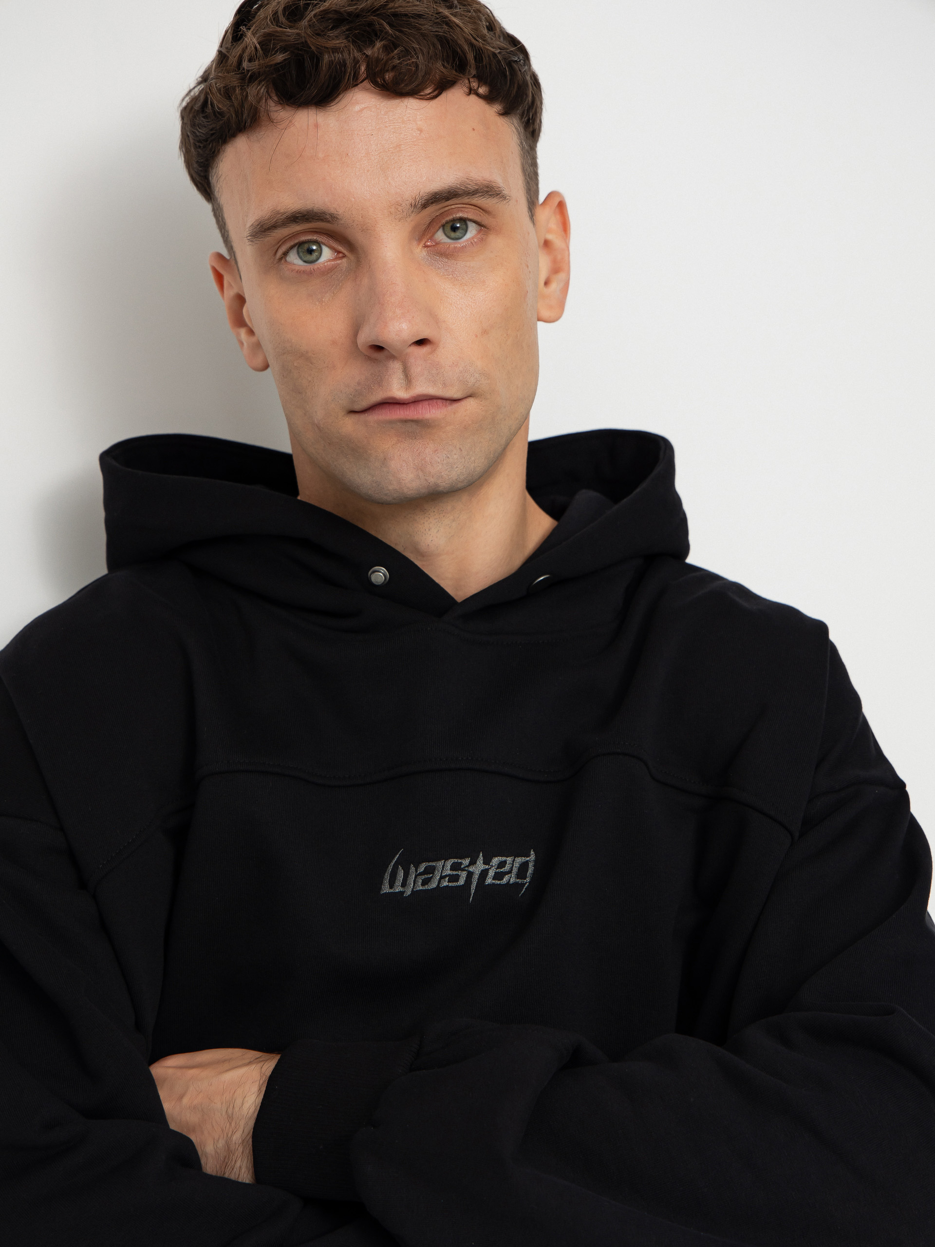 Худі Wasted Paris Switchblade Boxy HD (black)