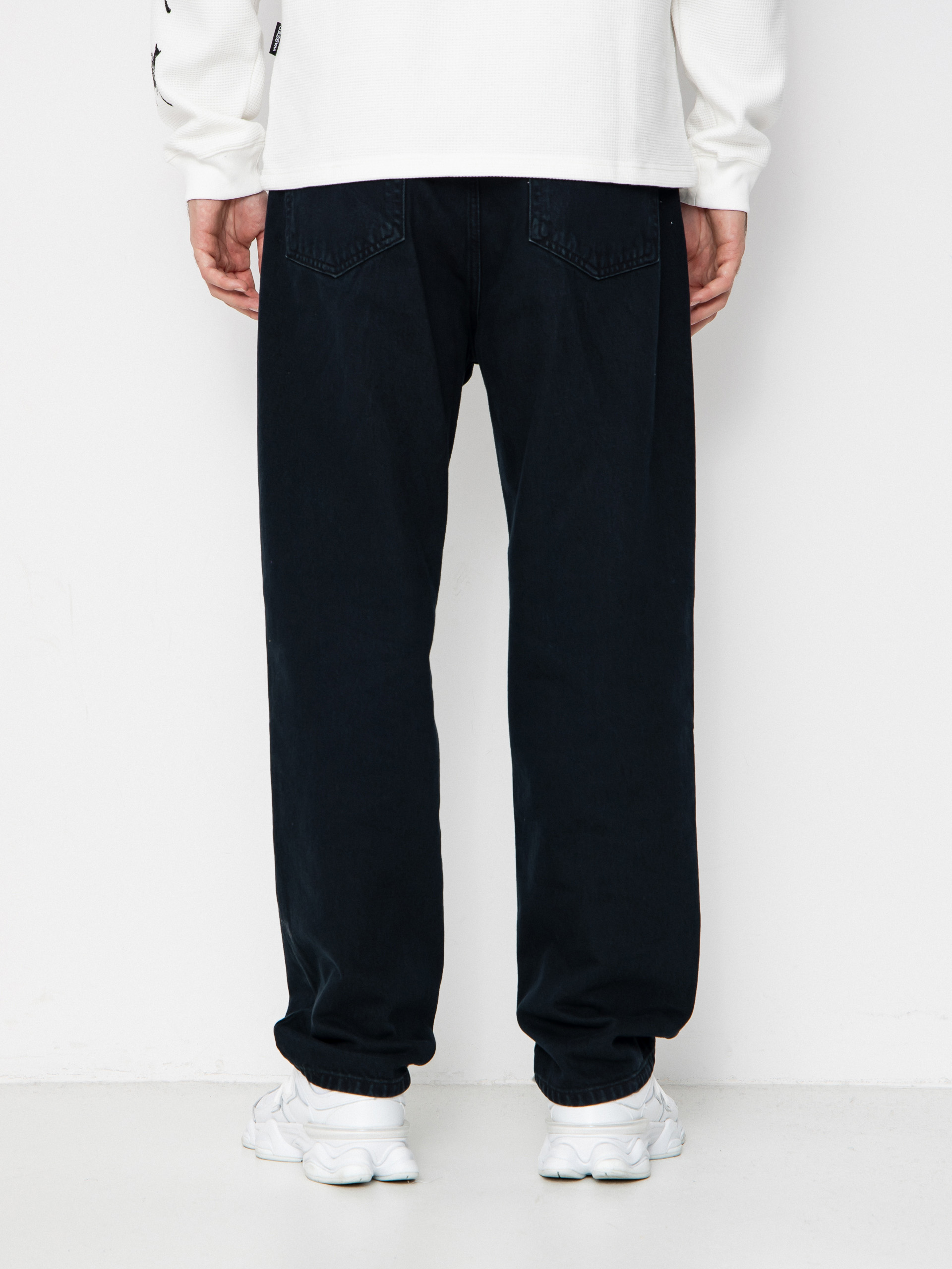 Штани Carhartt WIP Aaron (blue/midnight wash)