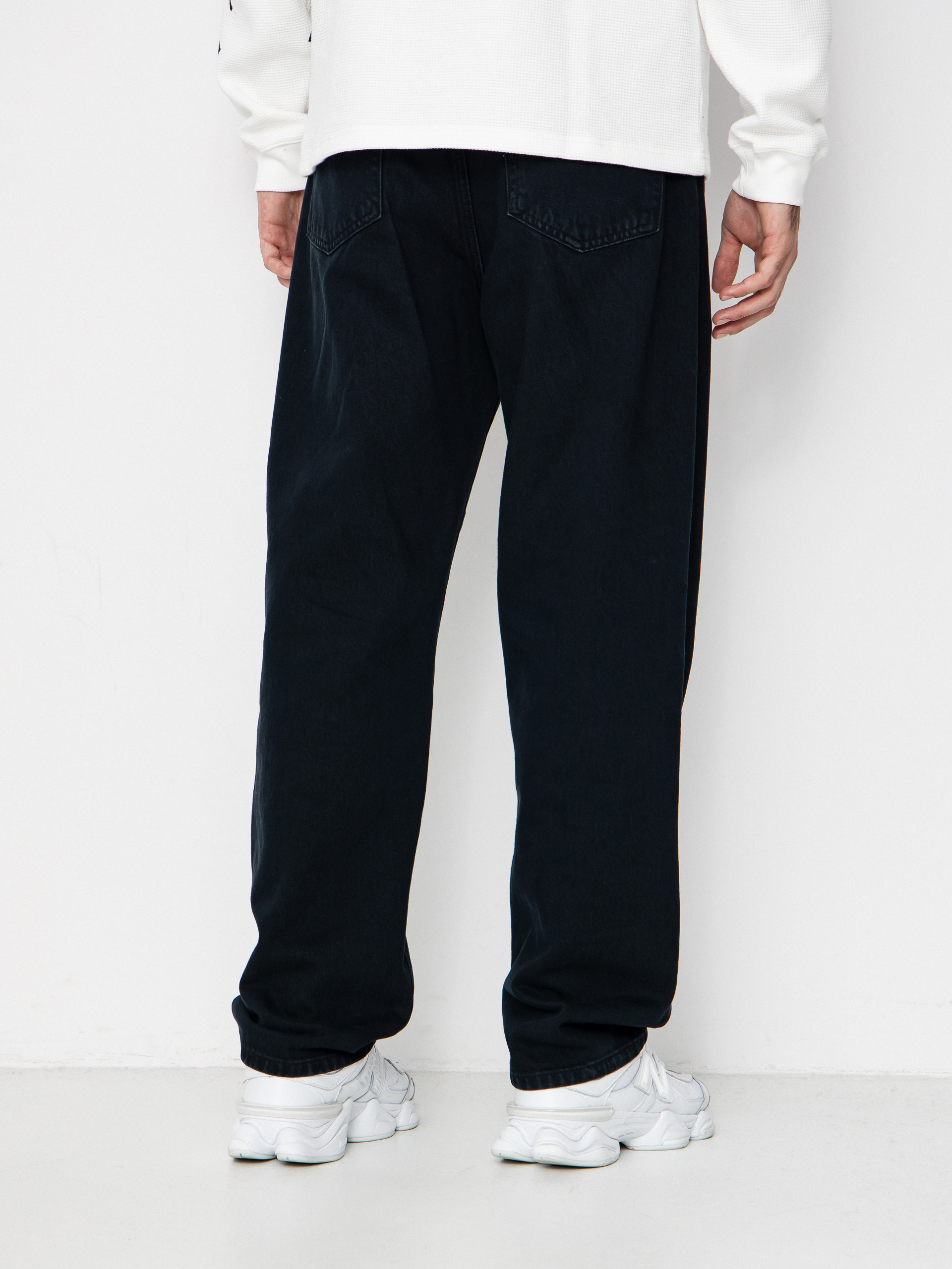 Штани Carhartt WIP Aaron (blue/midnight wash)