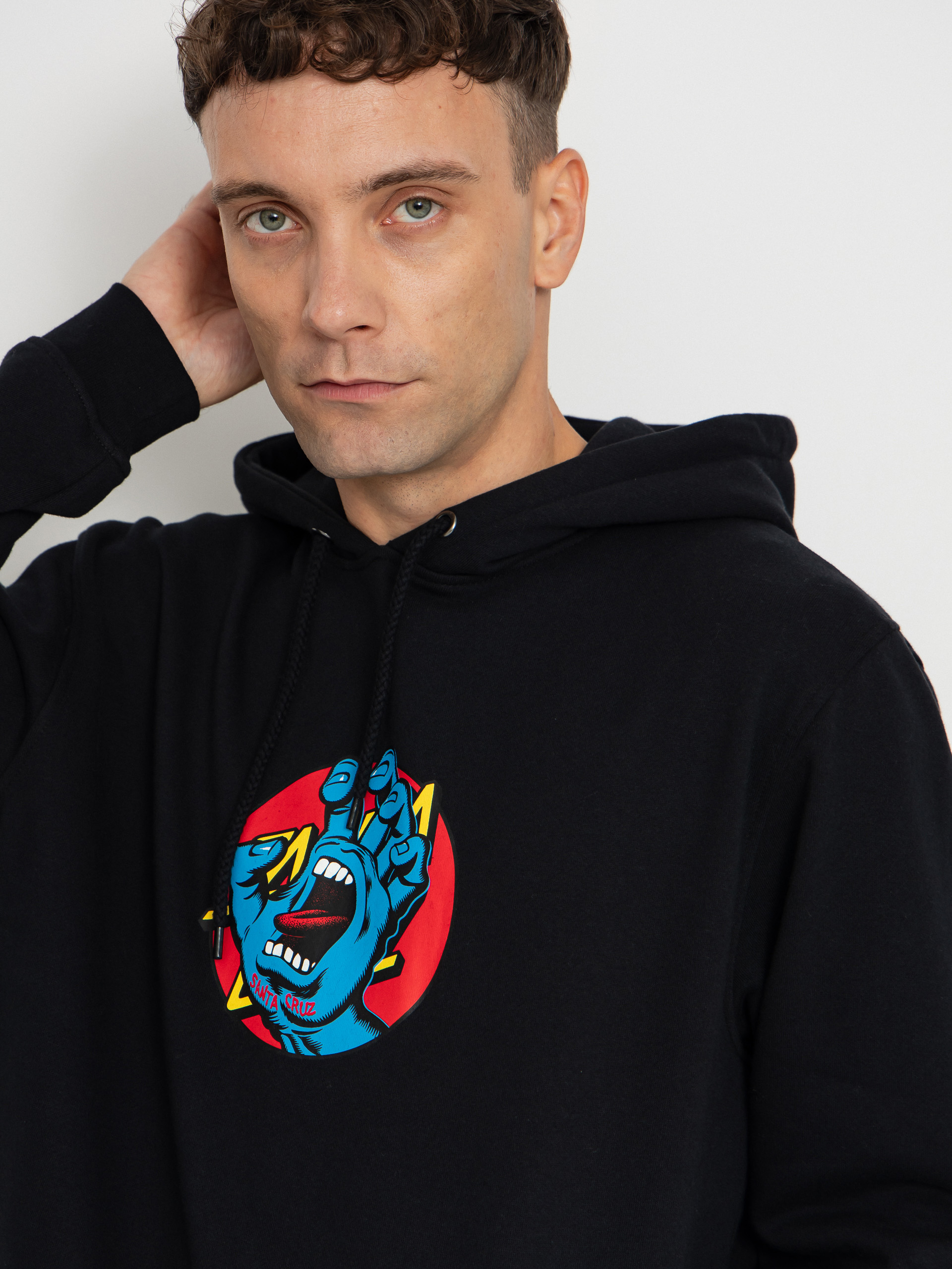 Світшот Santa Cruz Hand Dot Front (black)