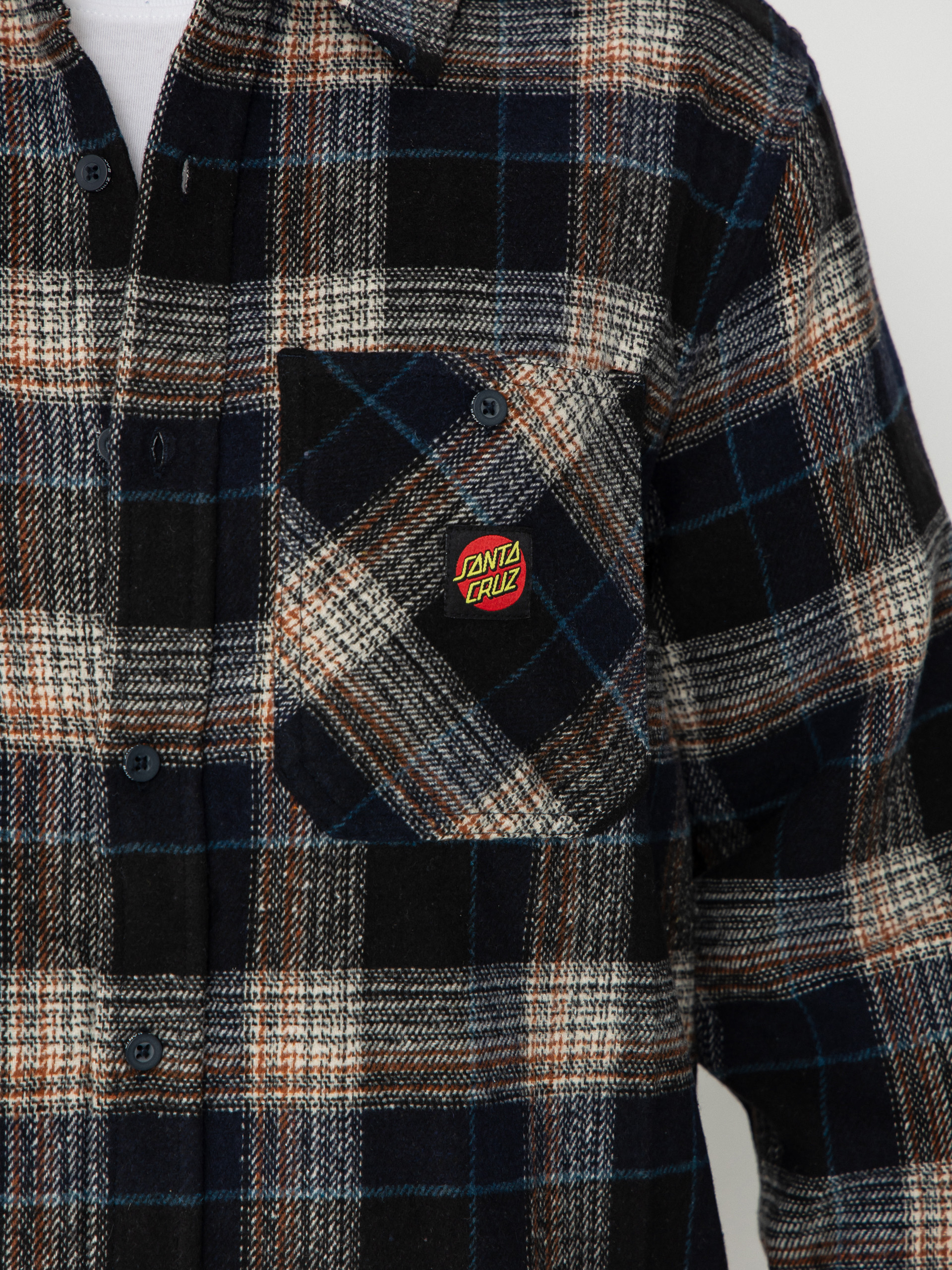 Сорочка Santa Cruz Apex (navy check)