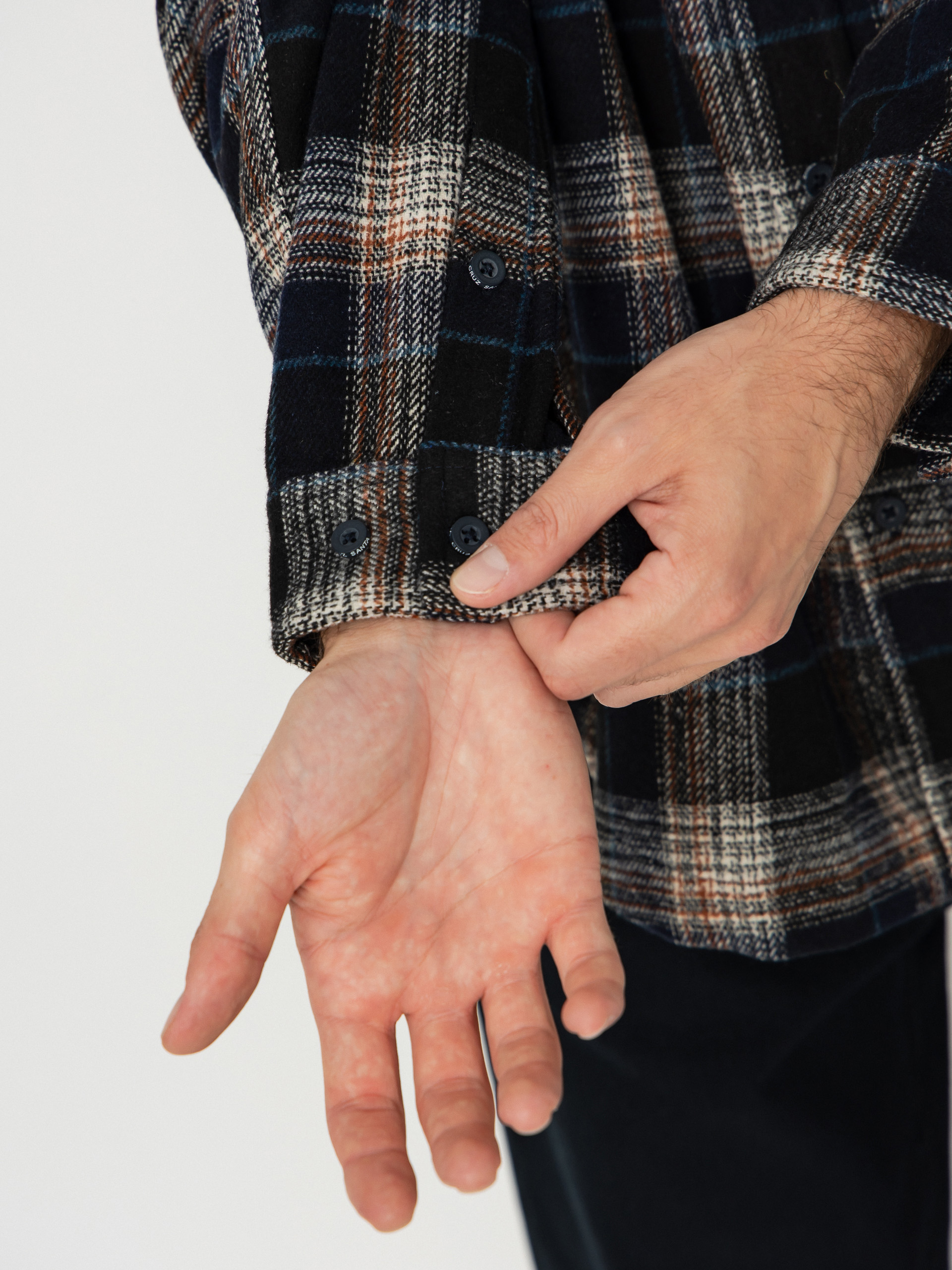 Сорочка Santa Cruz Apex (navy check)