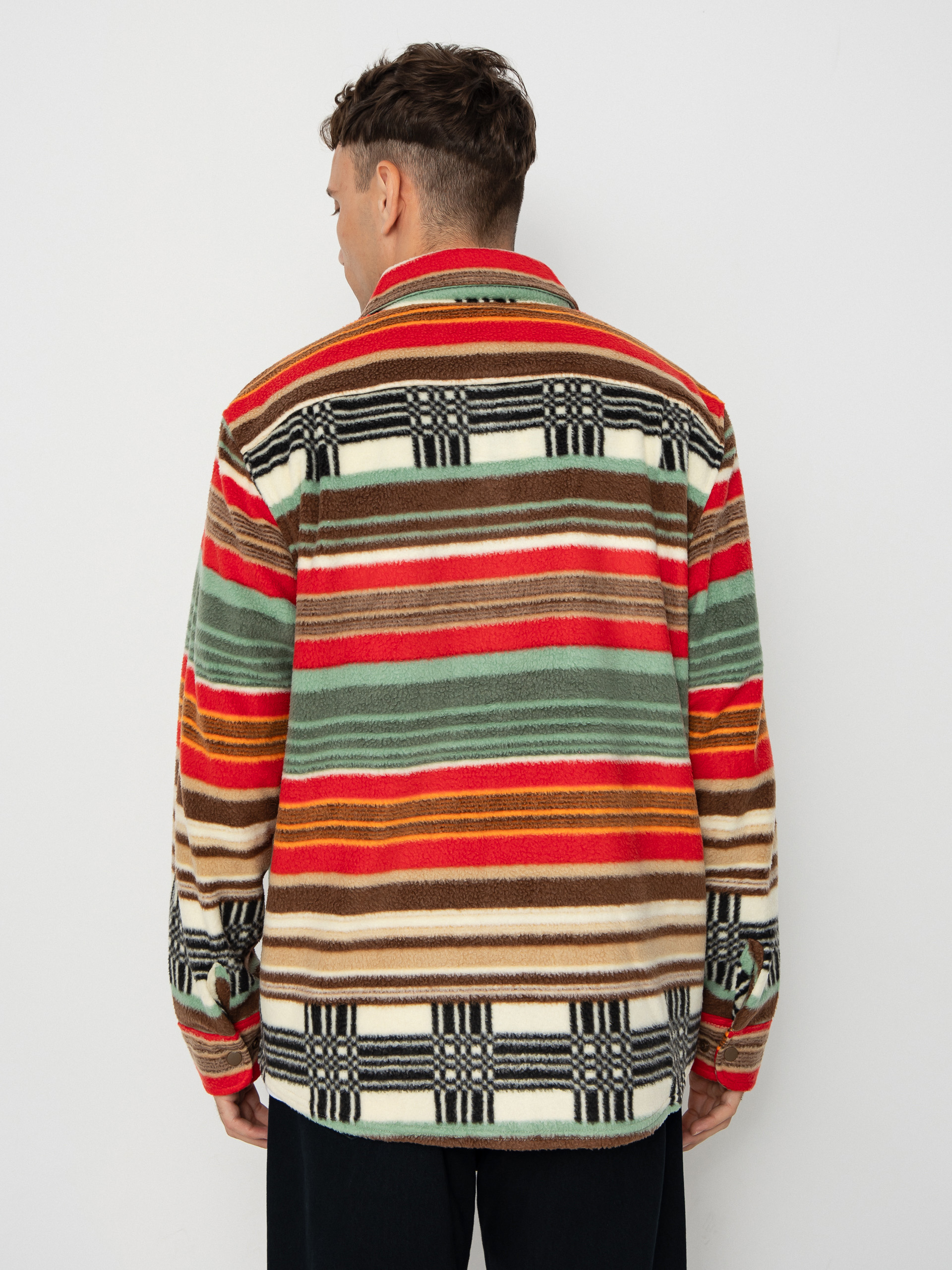 Сорочка Brixton Bowery Arctic Stretch Flee (multi blanket stripe)