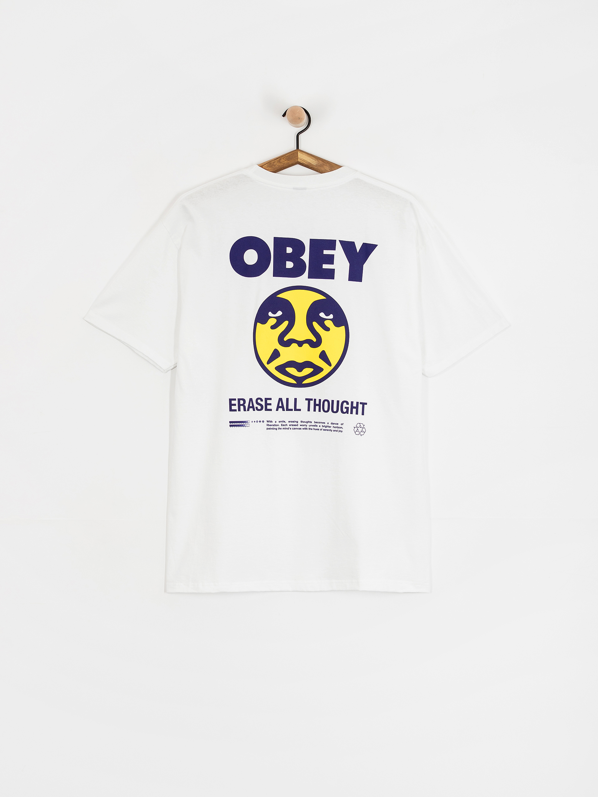 Футболка OBEY Obey Erase All Thought (white)