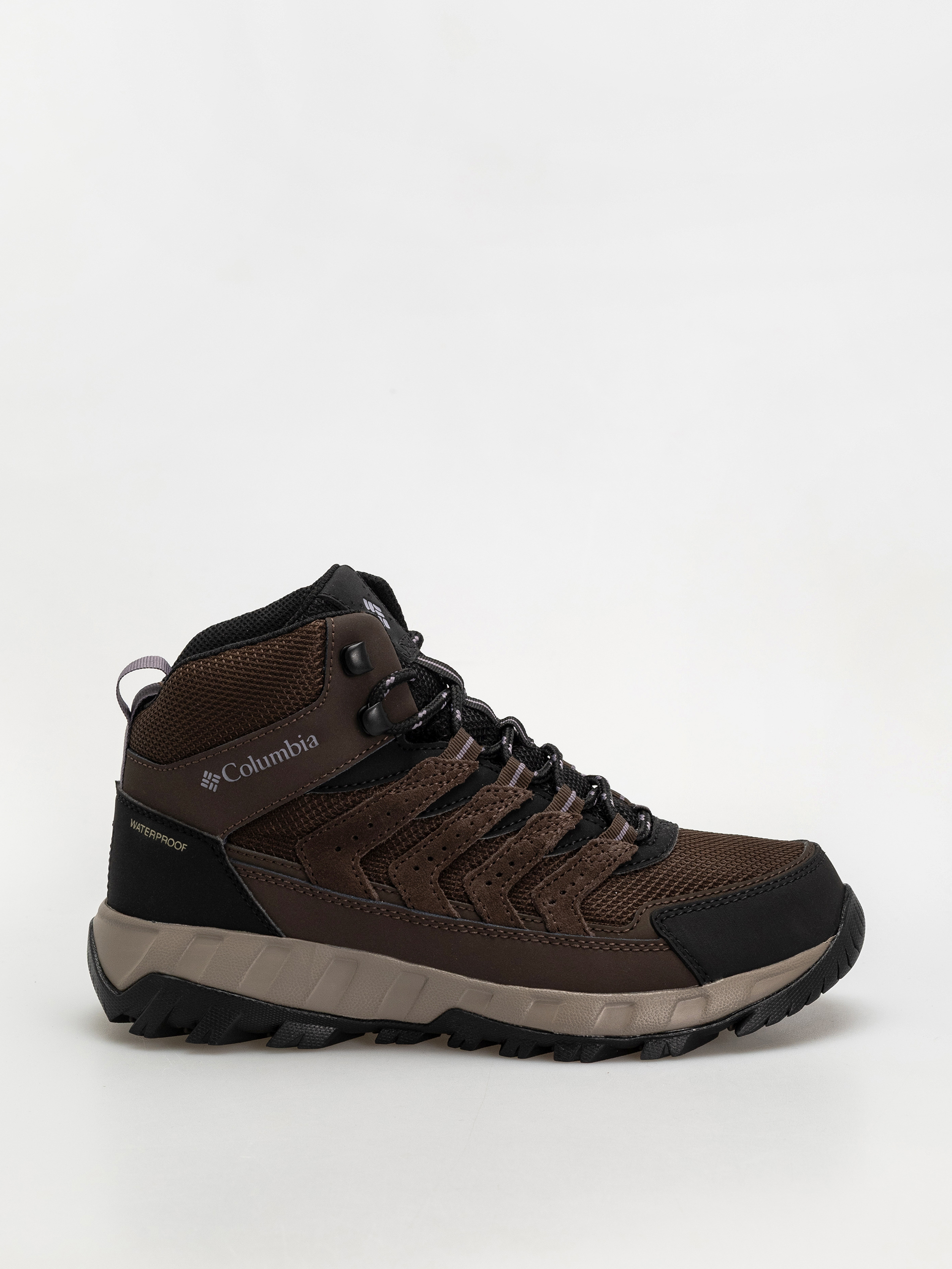 Взуття Columbia Strata Trail Mid WP Wmn (cordovan/granite purple)