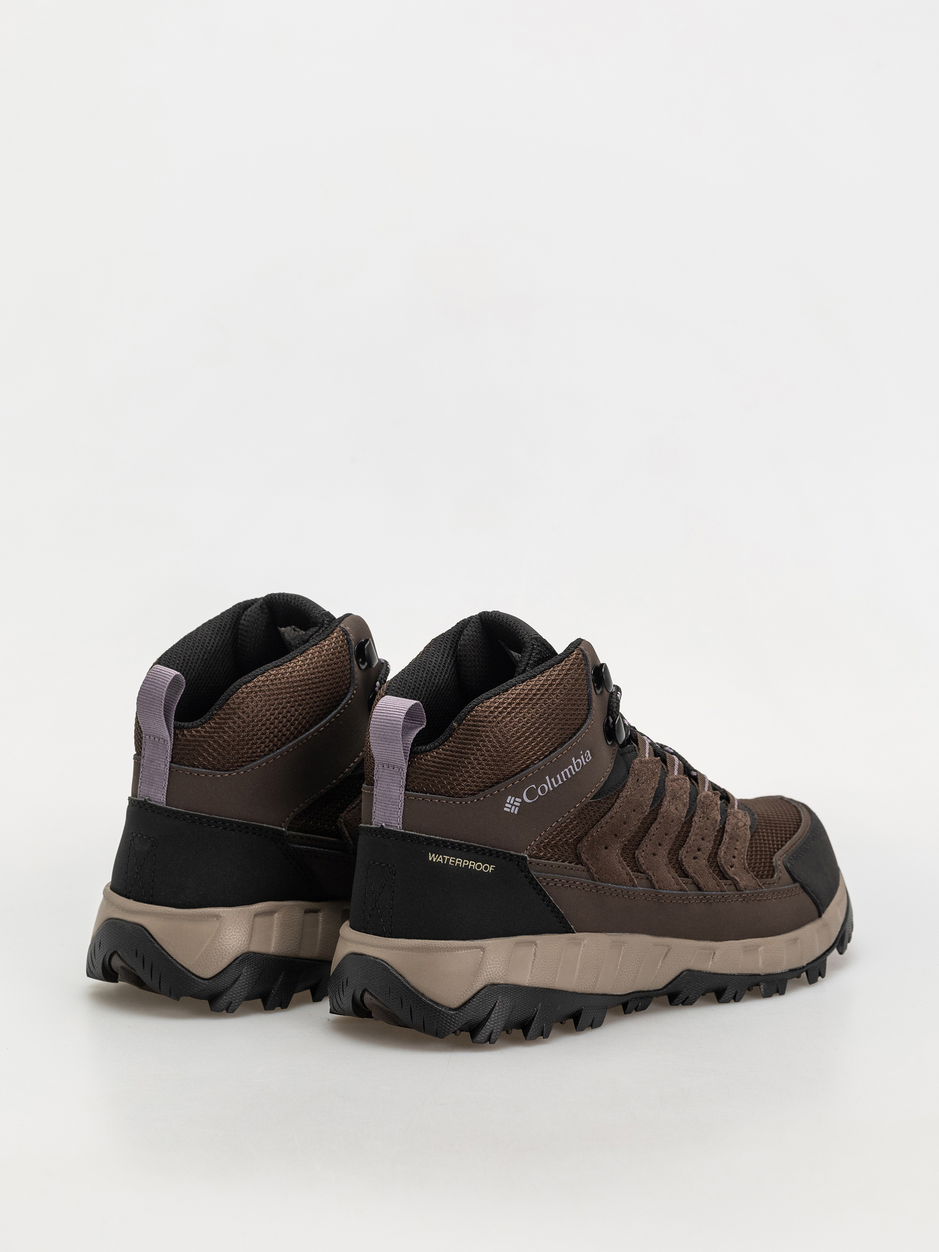 Взуття Columbia Strata Trail Mid WP Wmn (cordovan/granite purple)